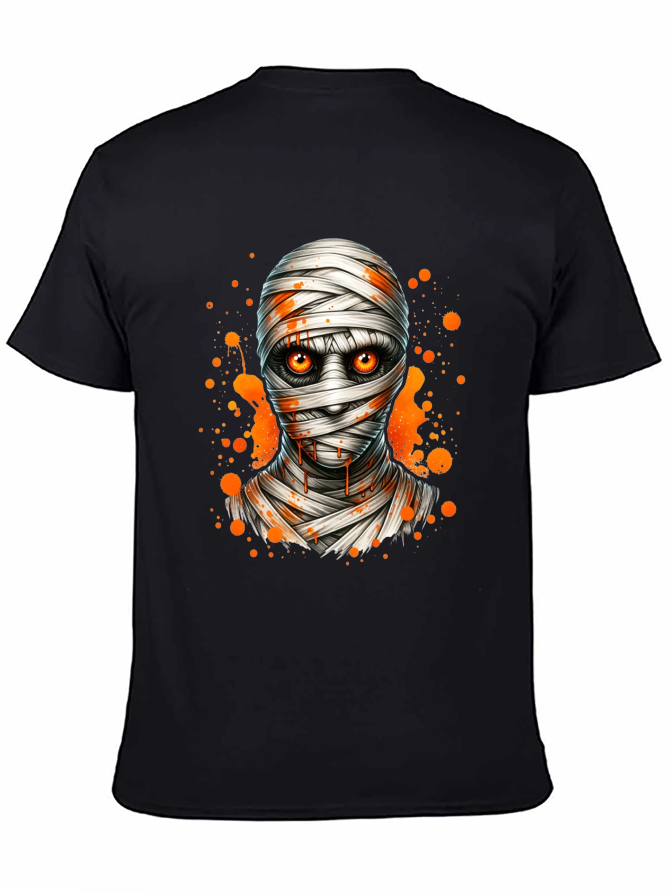 Mummy Graphic Tee - Halloween Spooky T-Shirt