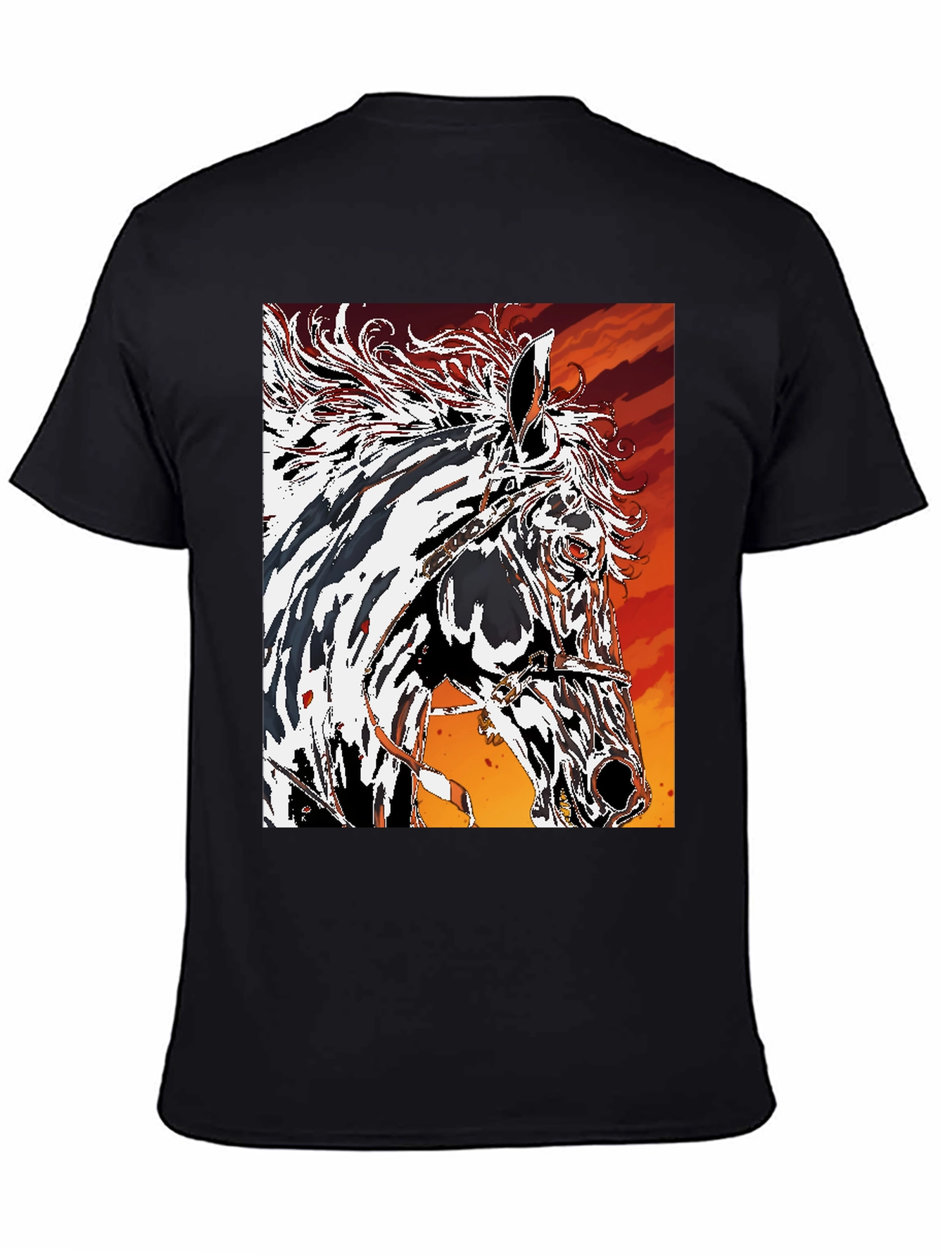 Horse Graphic Print Tee