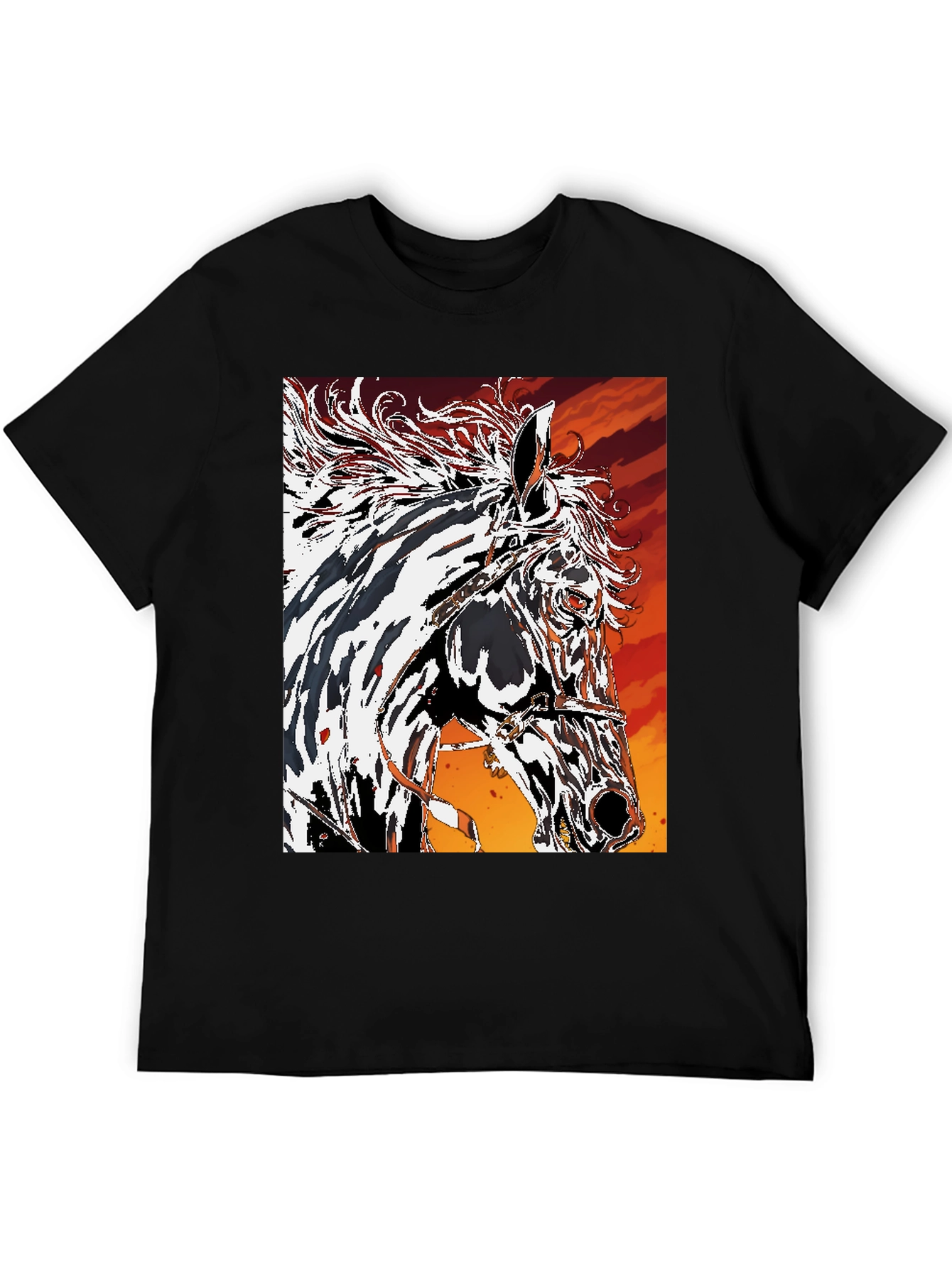 Horse Graphic Print Tee