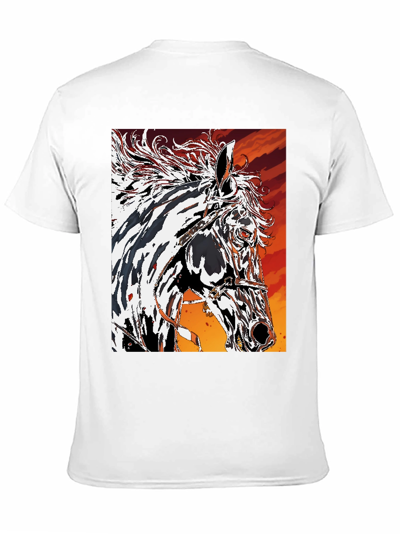 Horse Graphic Print Tee