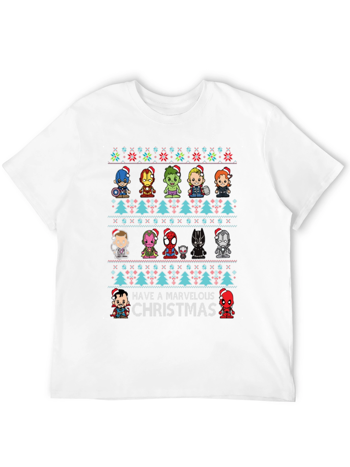 Marvel Christmas T-Shirt