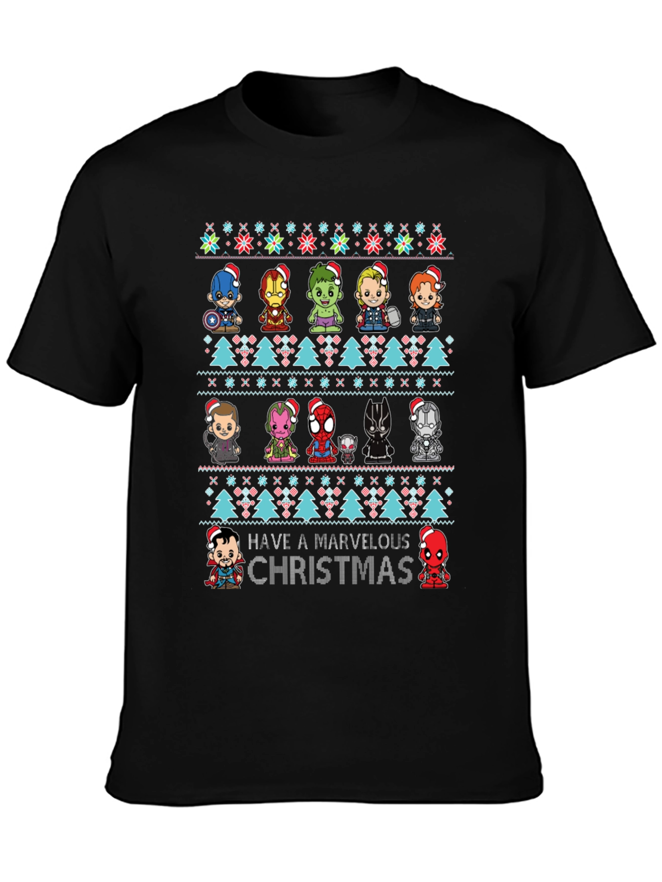Marvel Christmas T-Shirt
