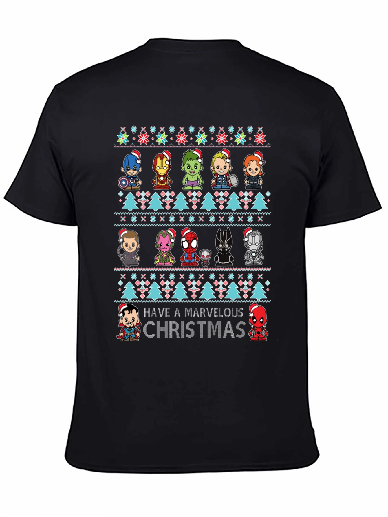 Marvel Christmas T-Shirt
