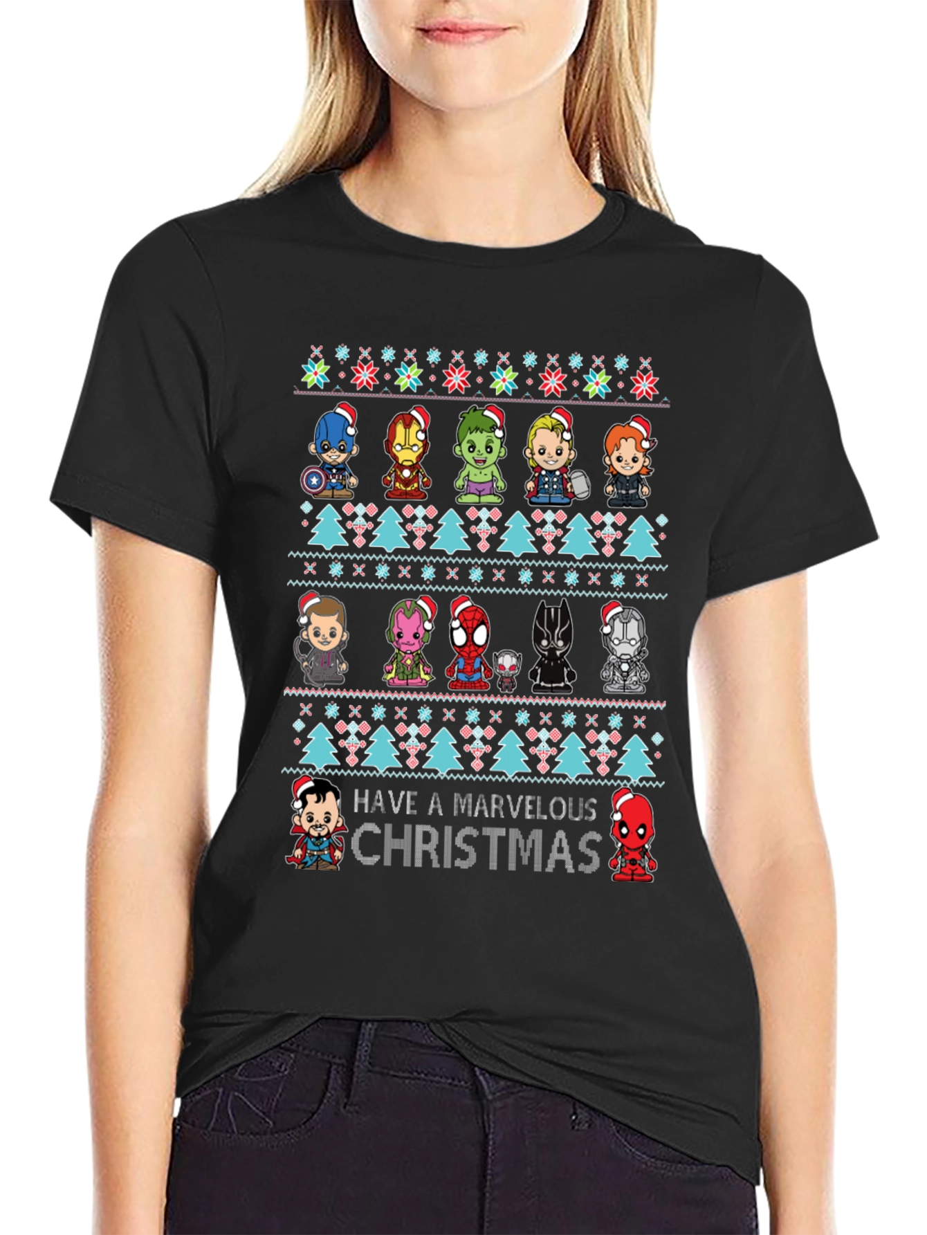 Marvel Christmas T-Shirt