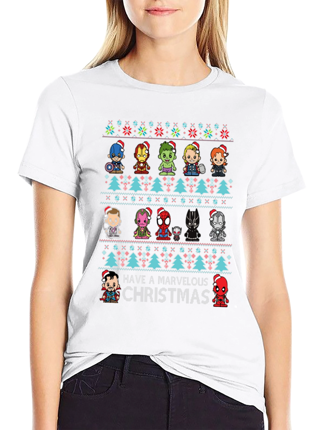 Marvel Christmas T-Shirt