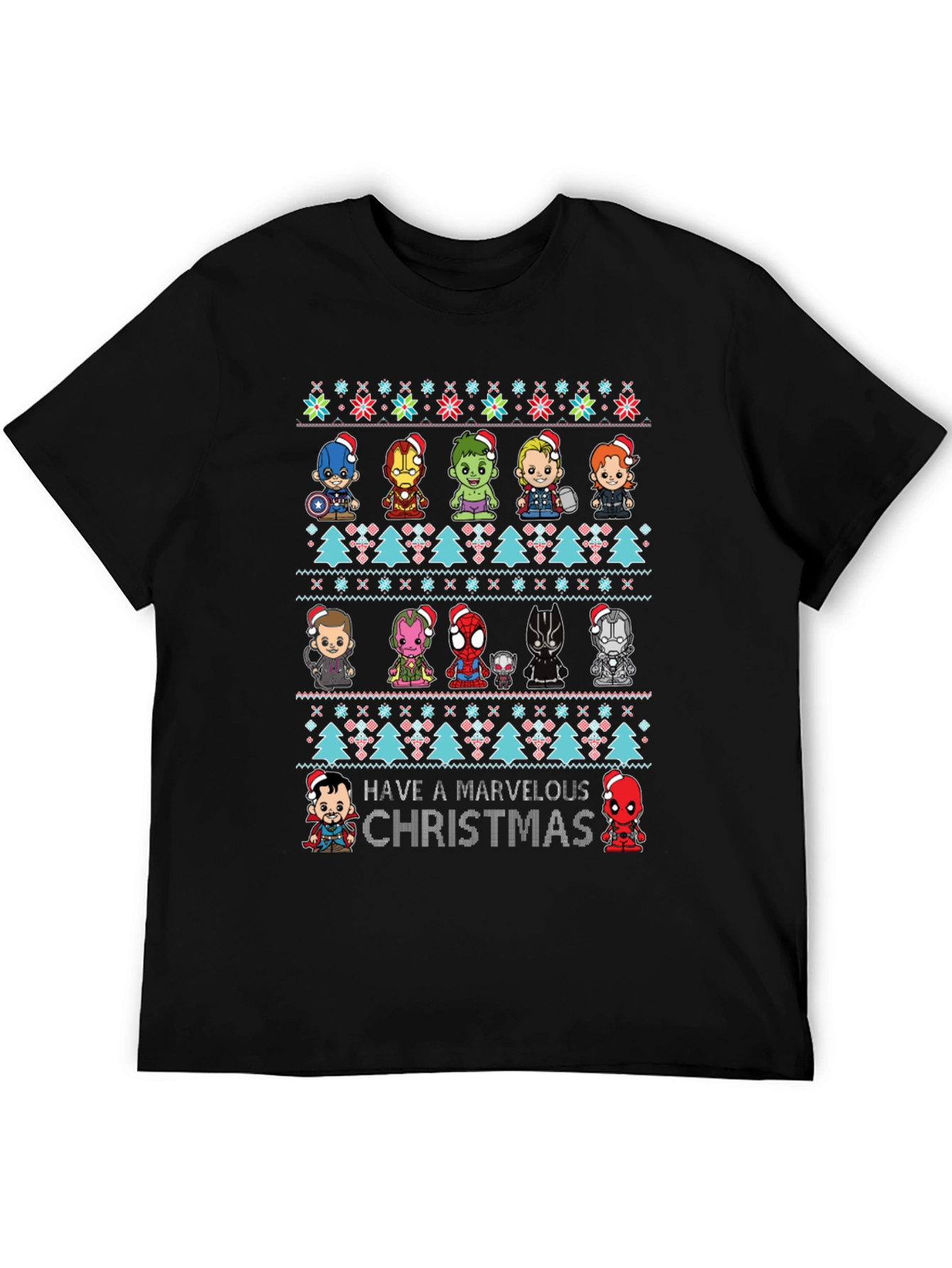 Marvel Christmas T-Shirt