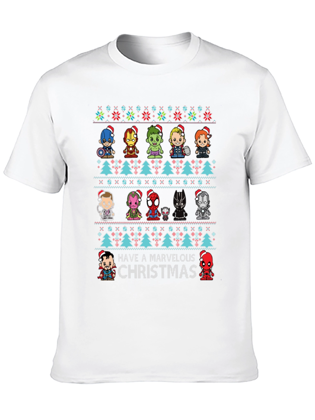 Marvel Christmas T-Shirt
