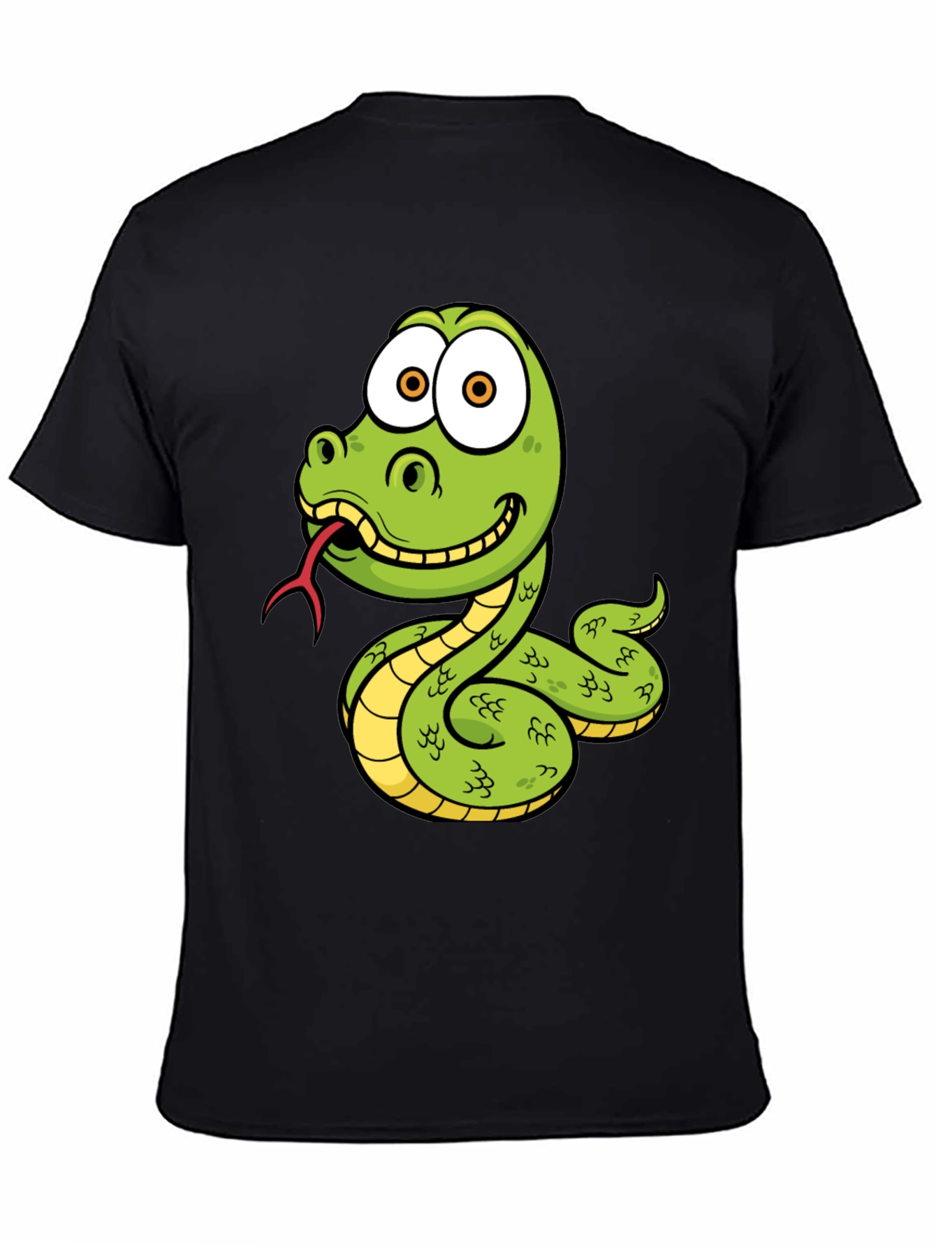 Snake Graphic Tee - Cool Cartoon Design