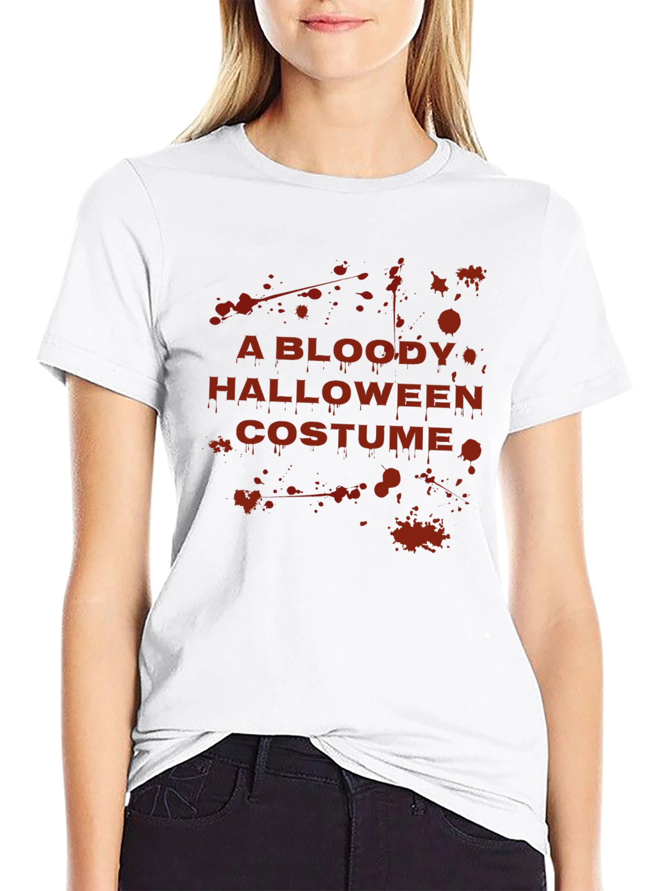Bloody Halloween Costume T-Shirt - Mens