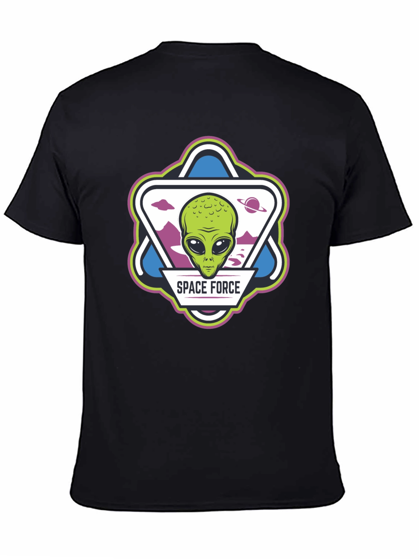 Space Force Alien Graphic T-Shirt