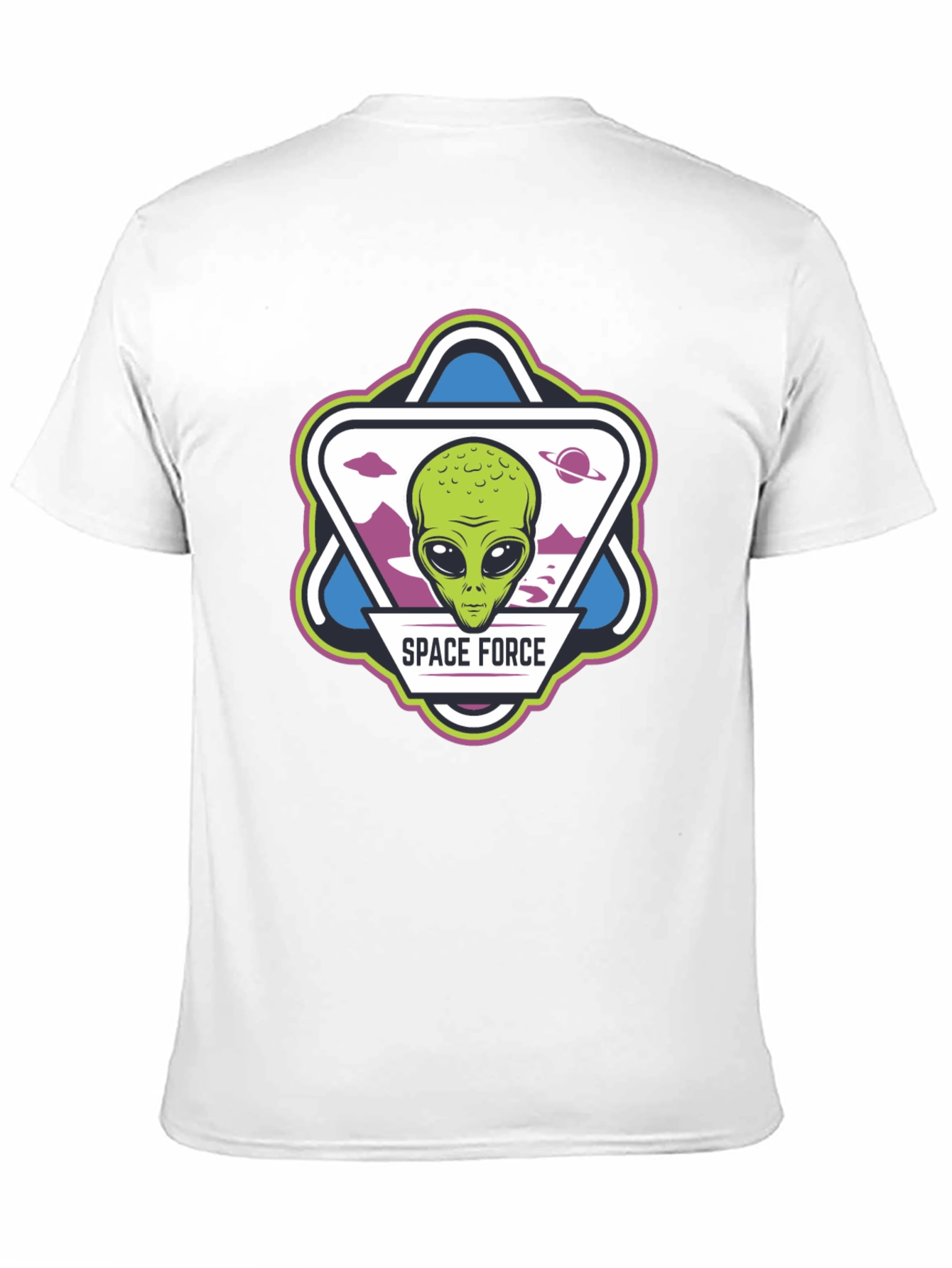 Space Force Alien Graphic T-Shirt