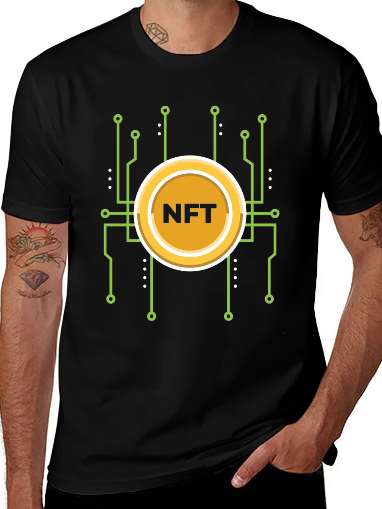 NFT Design Black T-Shirt