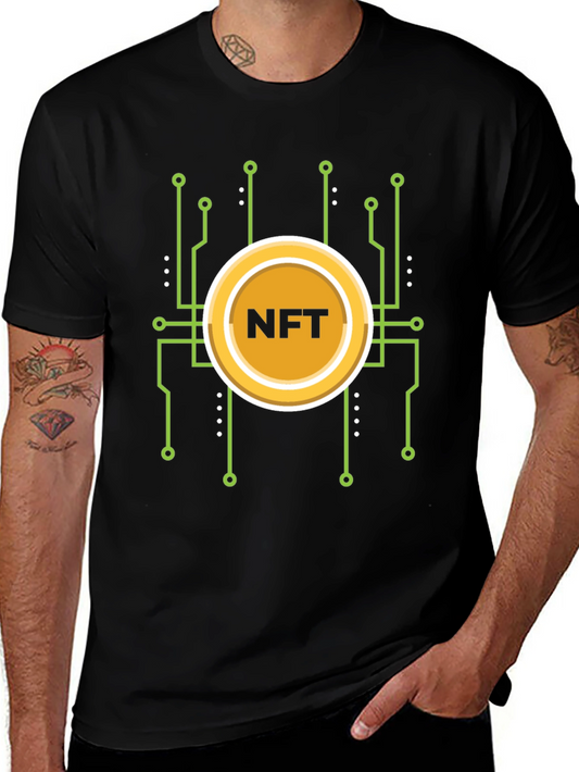 NFT Design Black T-Shirt