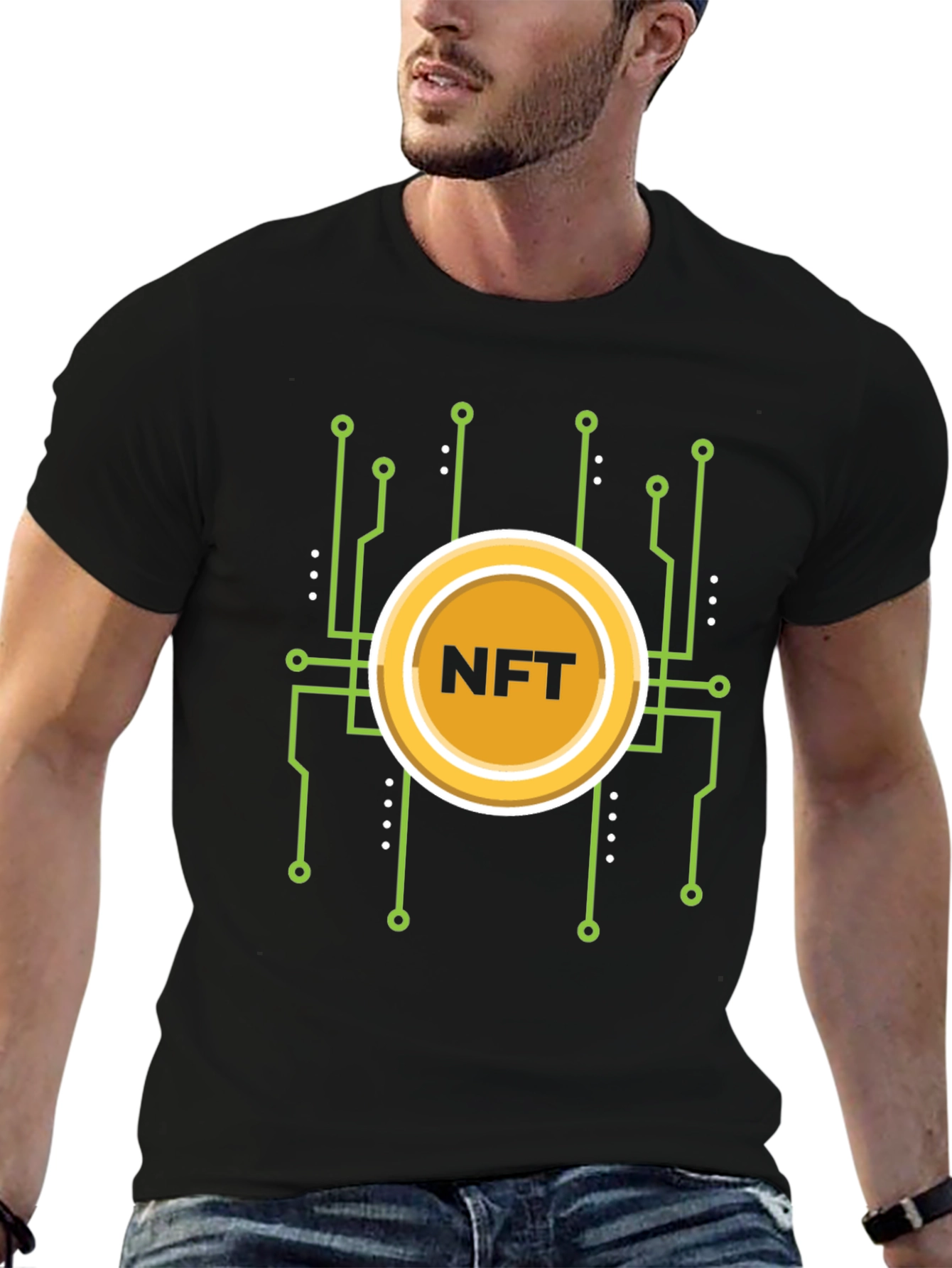 NFT Design Black T-Shirt