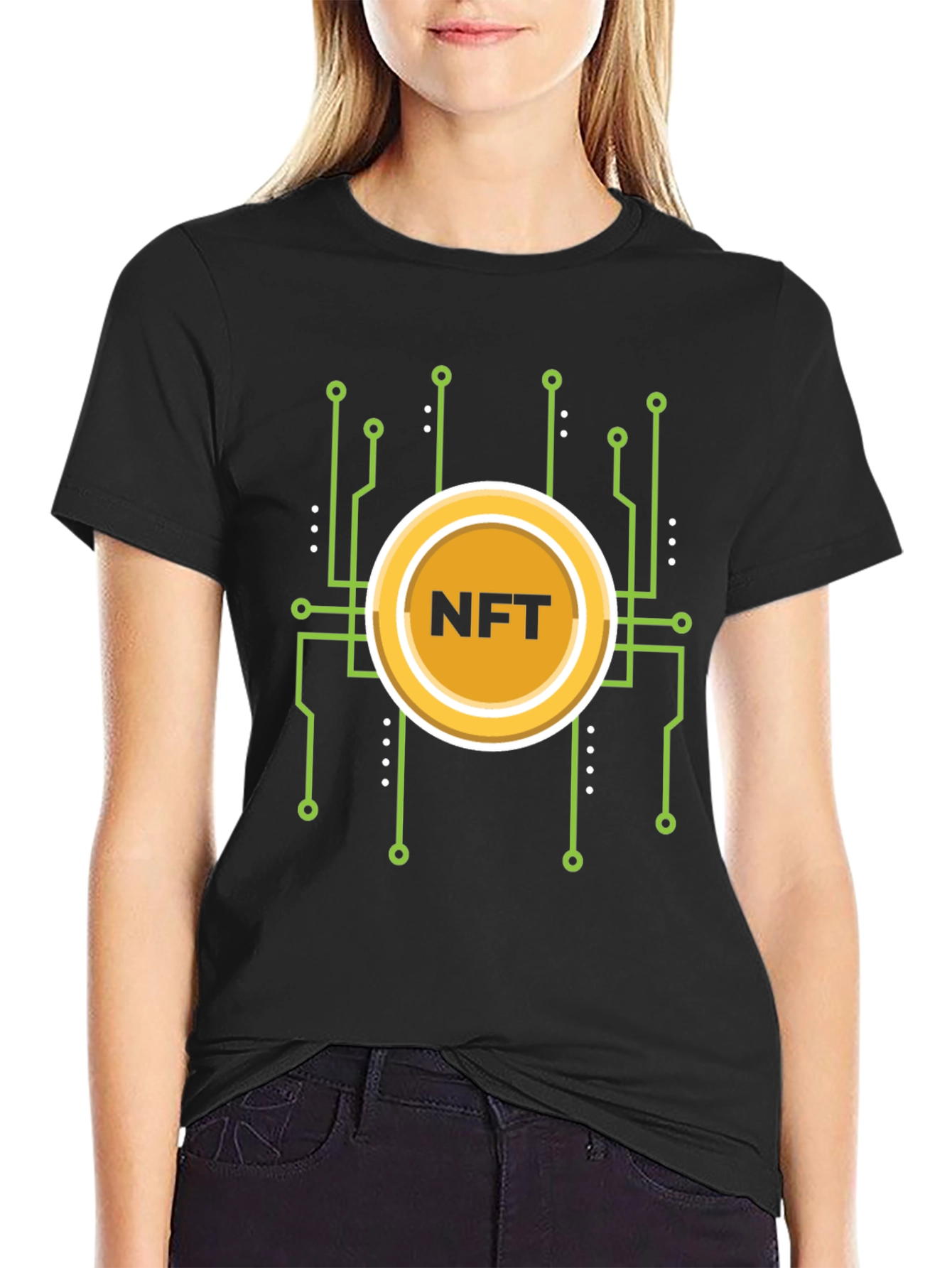 NFT Design Black T-Shirt