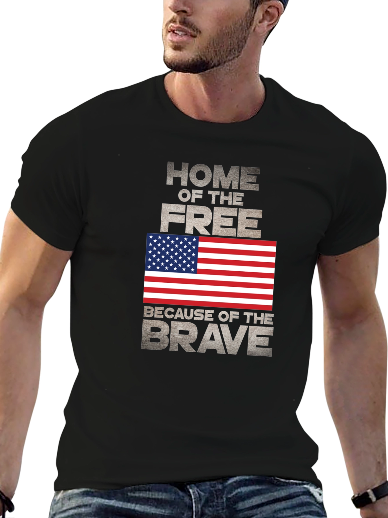 Home of the Free Patriotic T-Shirt