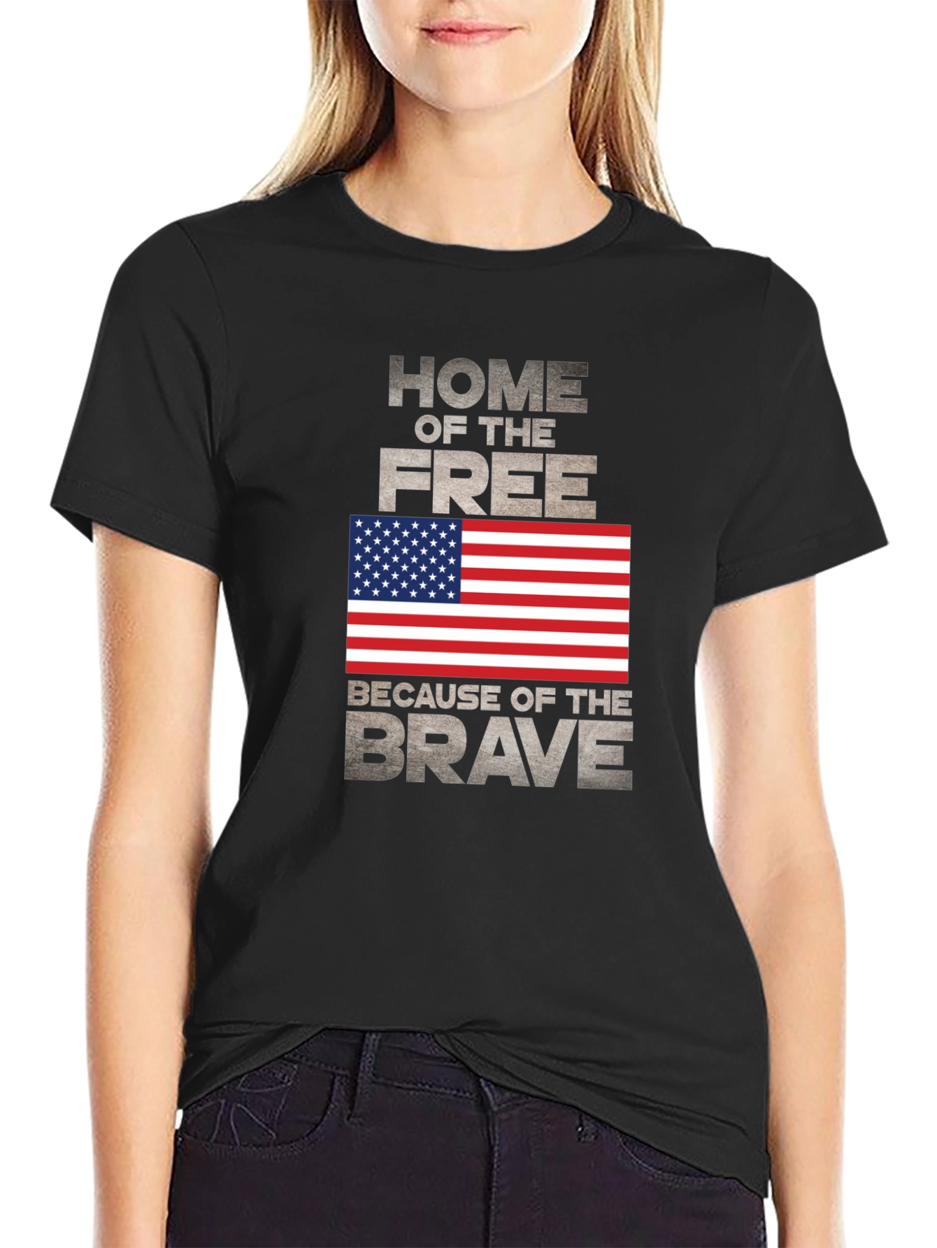 Home of the Free Patriotic T-Shirt