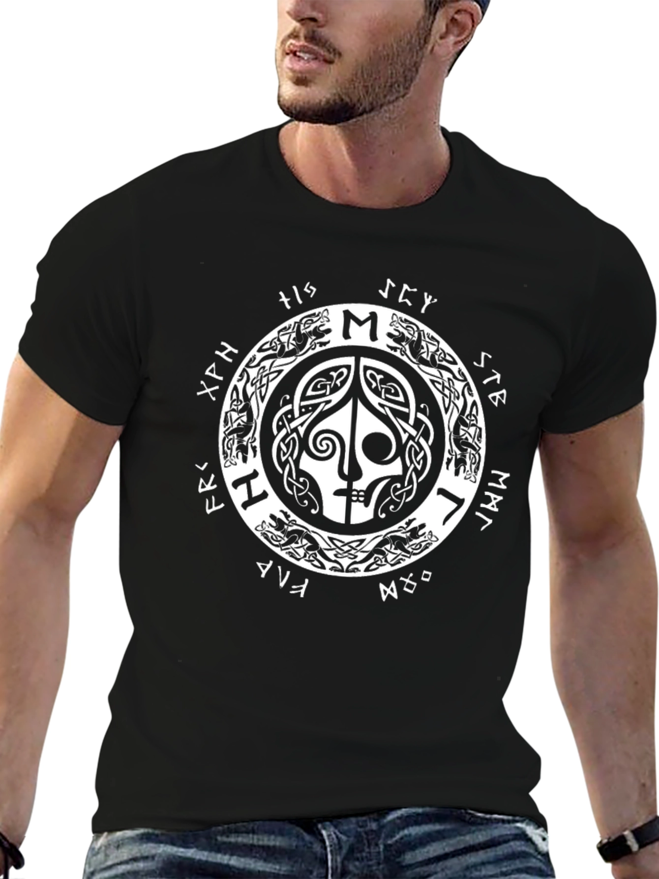 Norse Mythology T-Shirt - Viking Runes