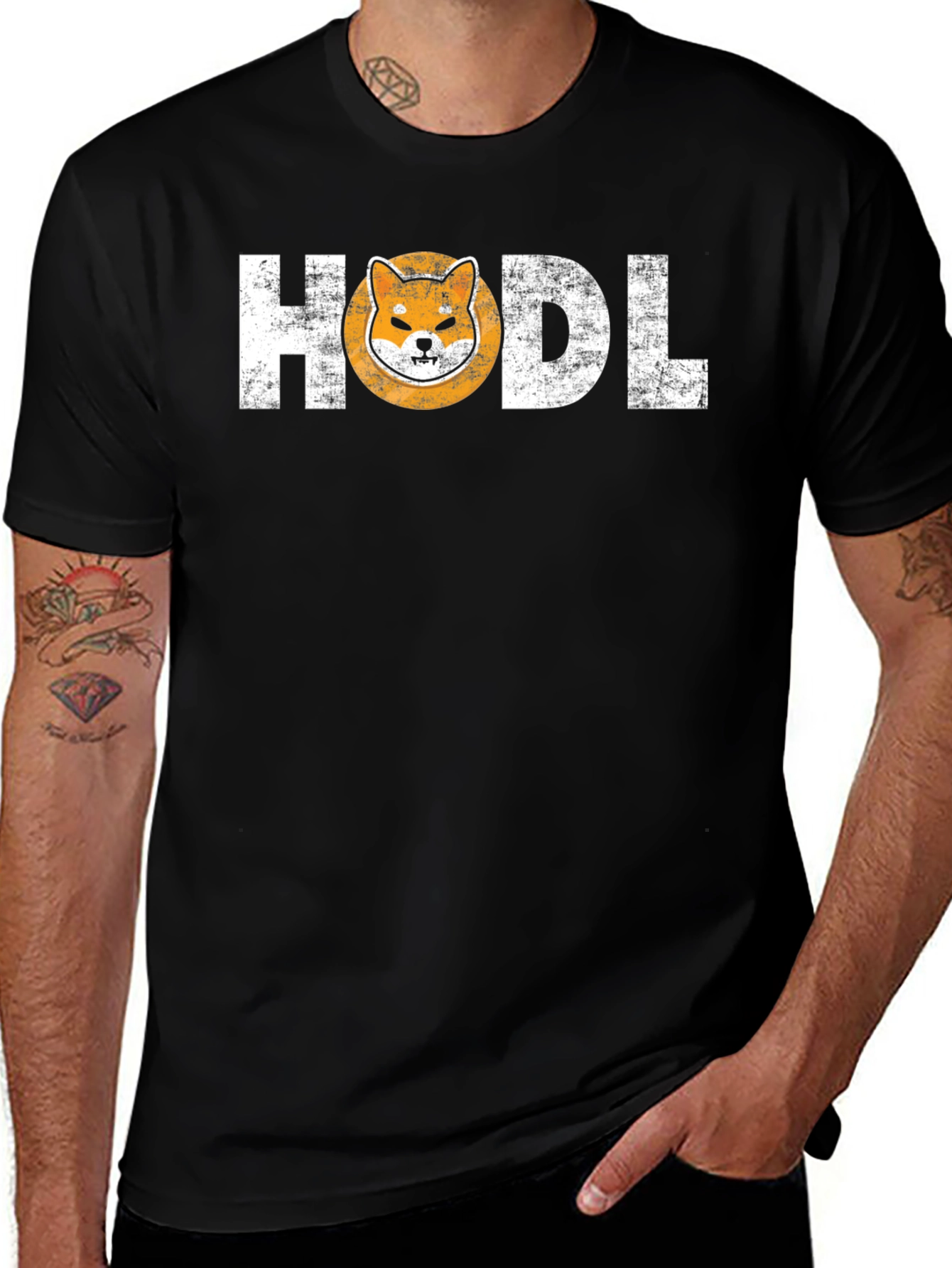 HODL Shiba Inu Crypto T-Shirt
