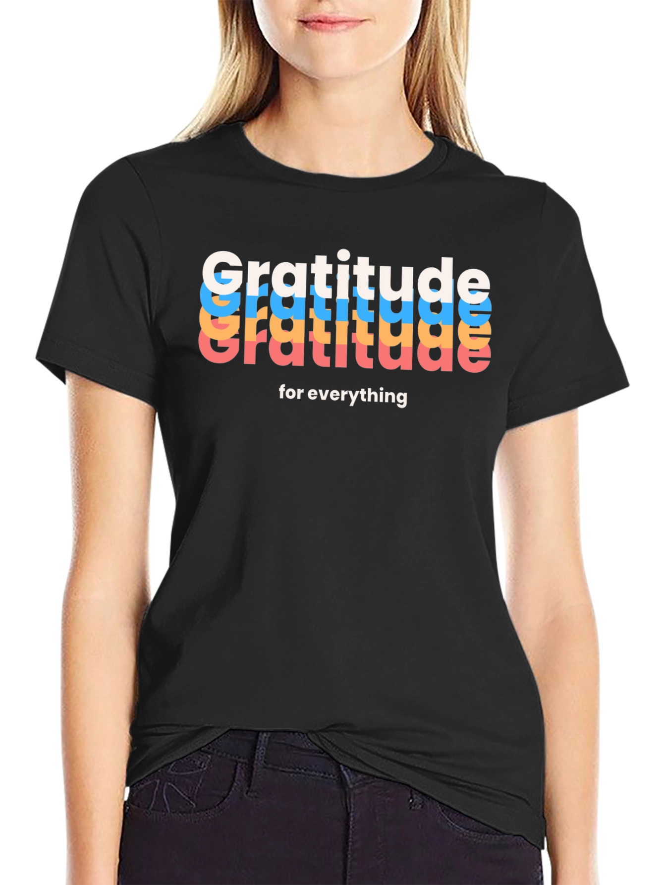 Gratitude T-Shirt - Inspirational Graphic Tee