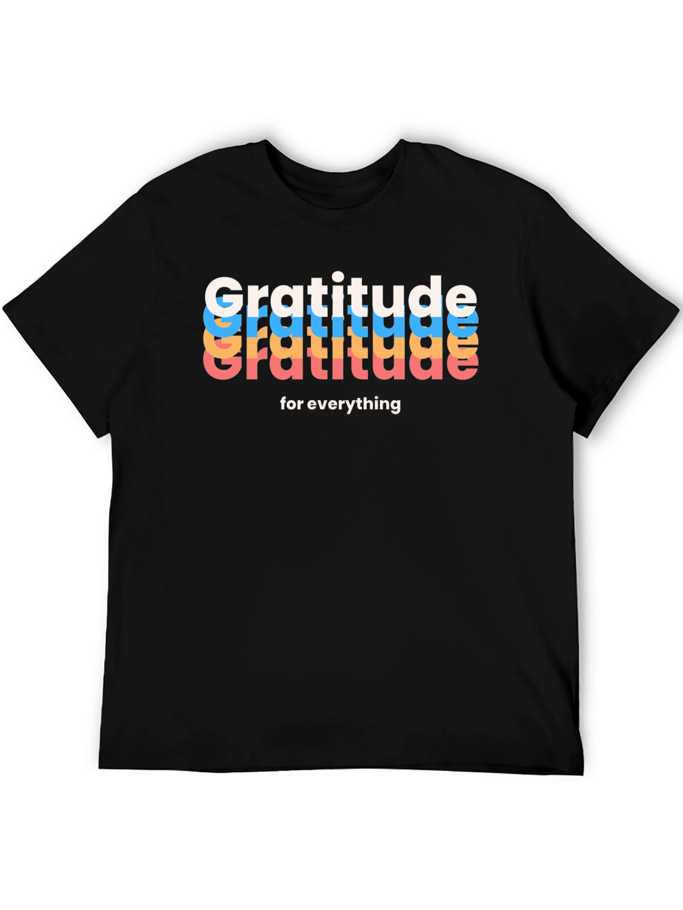 Gratitude T-Shirt - Inspirational Graphic Tee