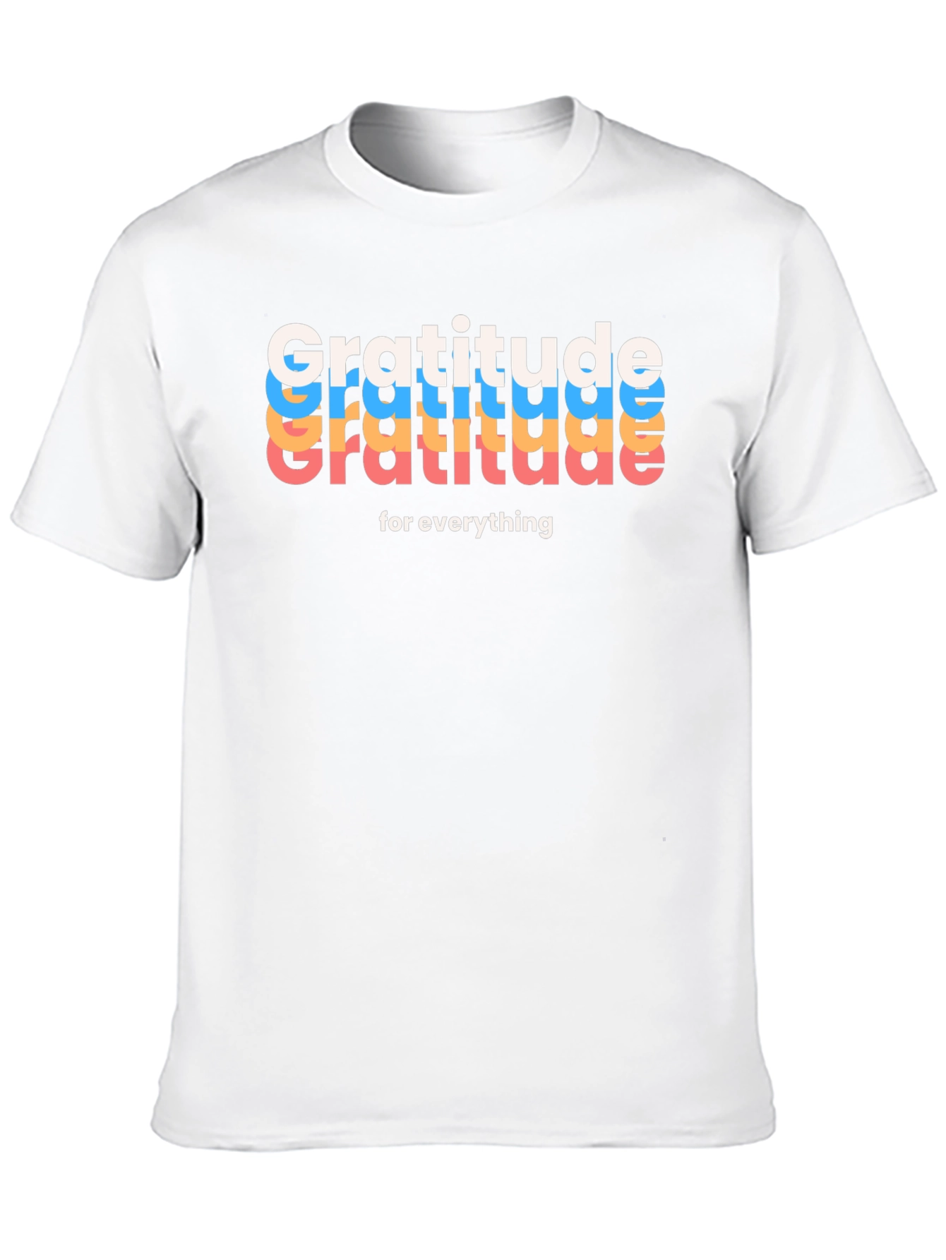 Gratitude T-Shirt - Inspirational Graphic Tee