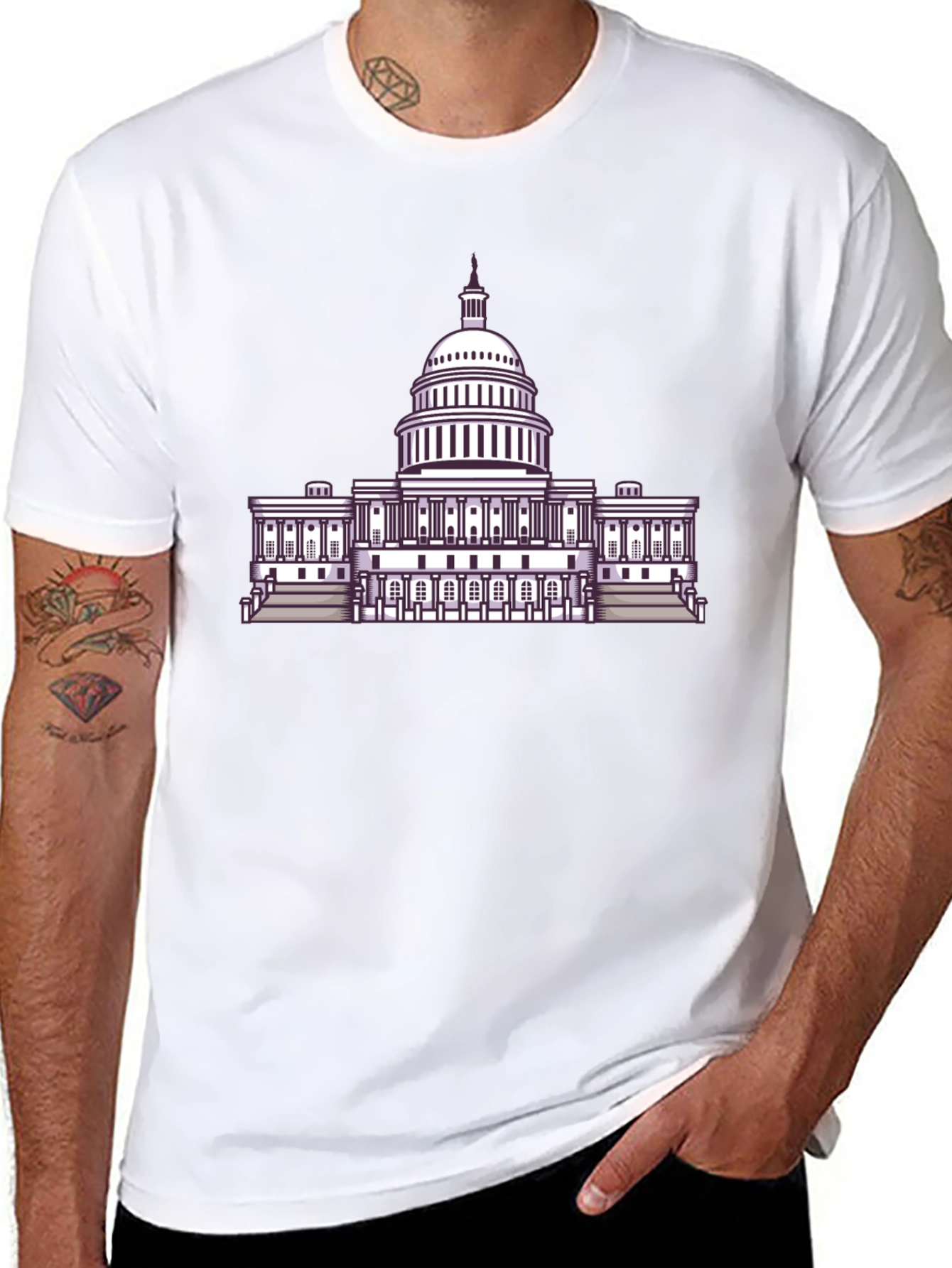 Capitol Building Graphic Tee
