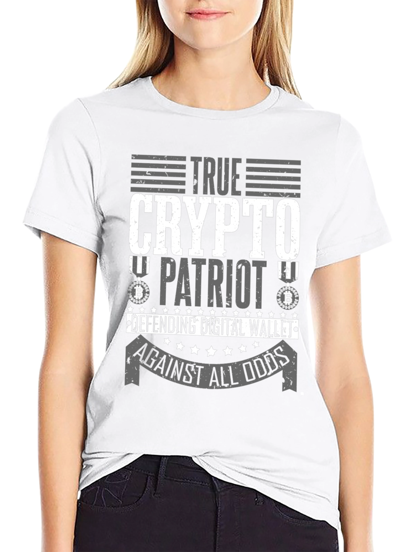True Crypto Patriot Graphic Tee