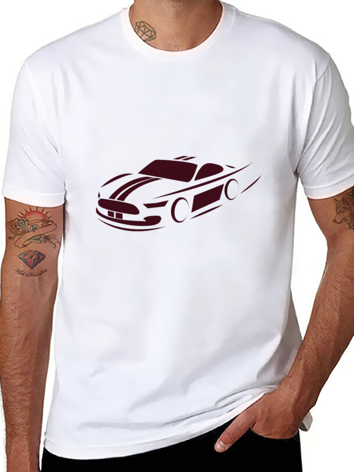 Mens Graphic Tee - Car Design