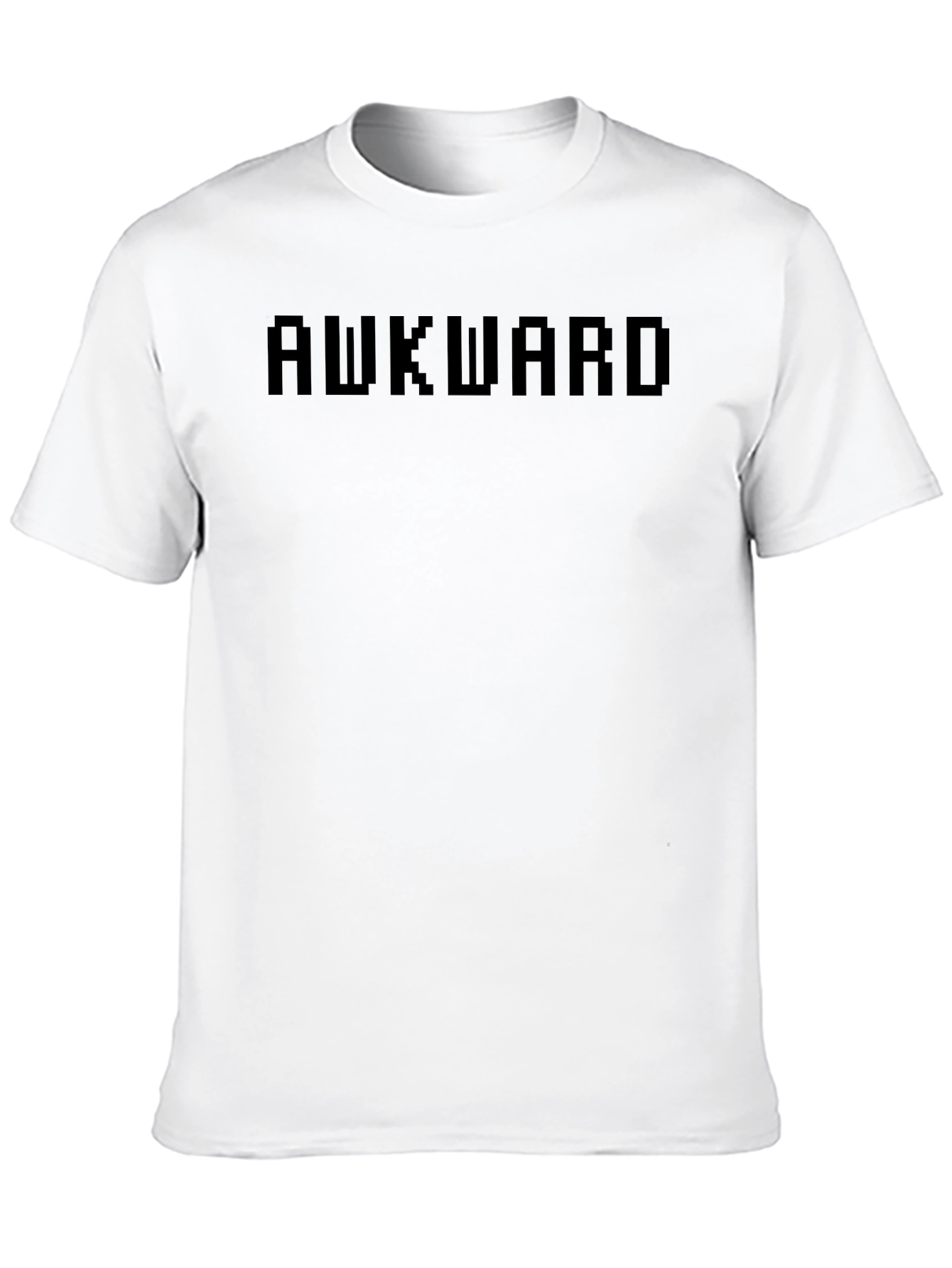 Awkward Pixel Tee - Retro Style Comfort