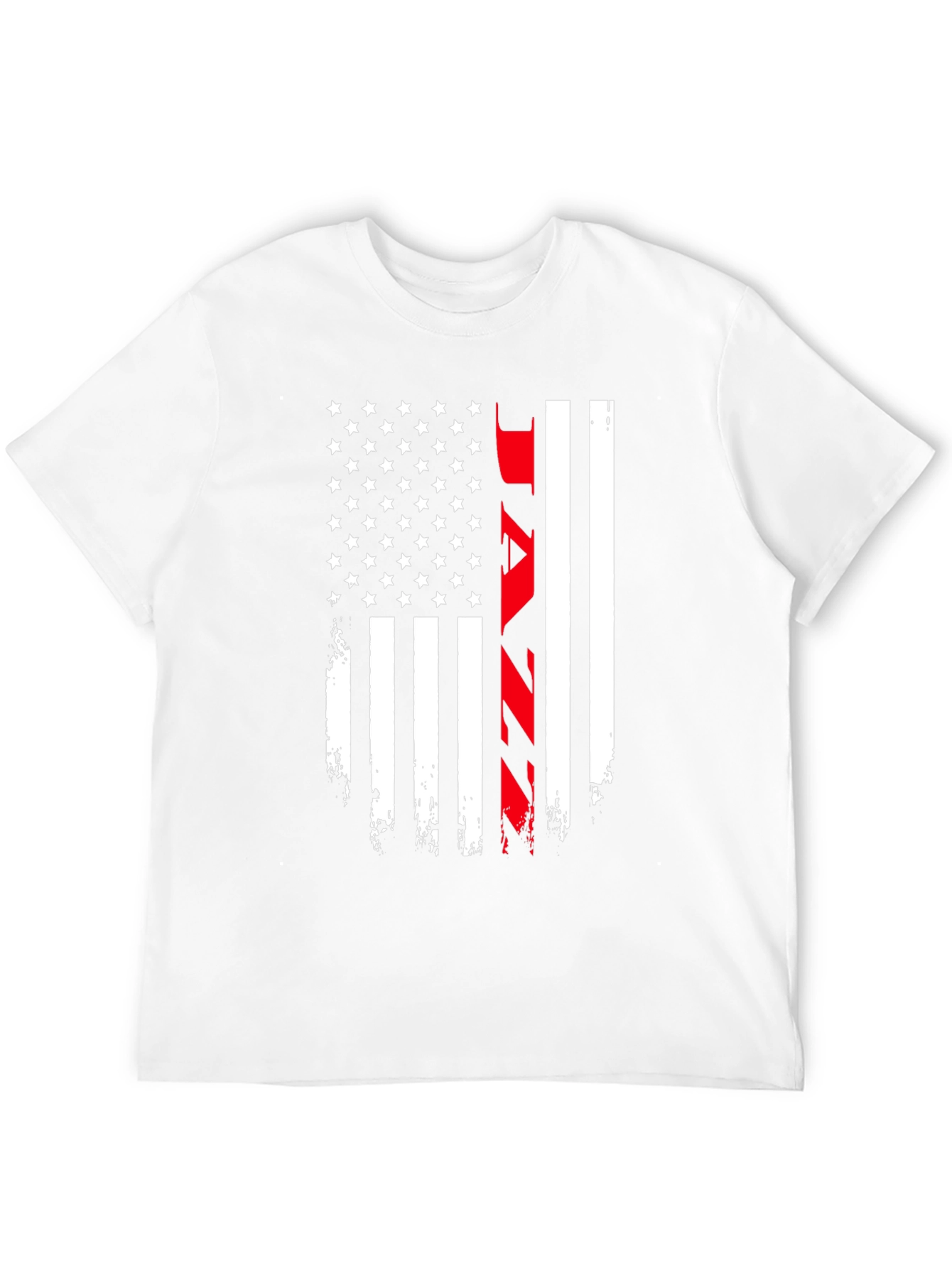 Distressed American Flag JAZZ Graphic Tee