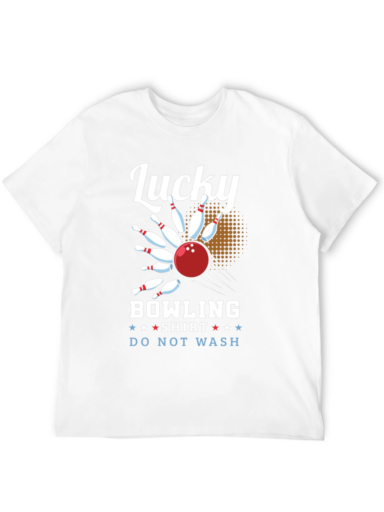 Lucky Bowling Shirt - Do Not Wash Funny Tee