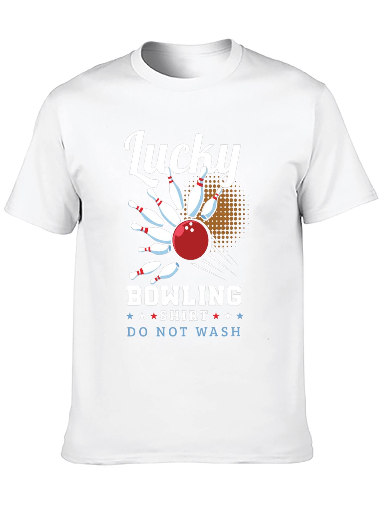 Lucky Bowling Shirt - Do Not Wash Funny Tee