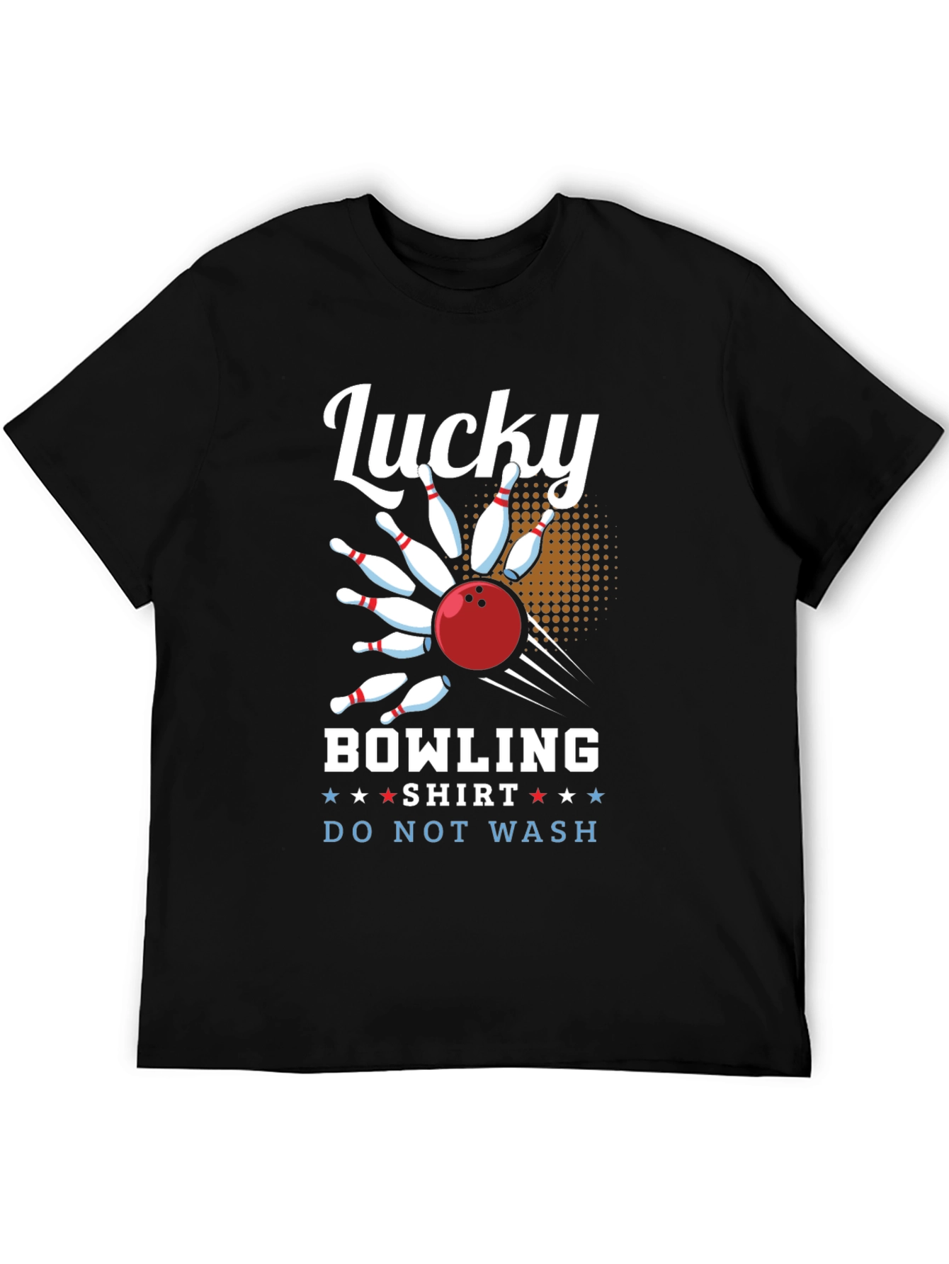 Lucky Bowling Shirt - Do Not Wash Funny Tee