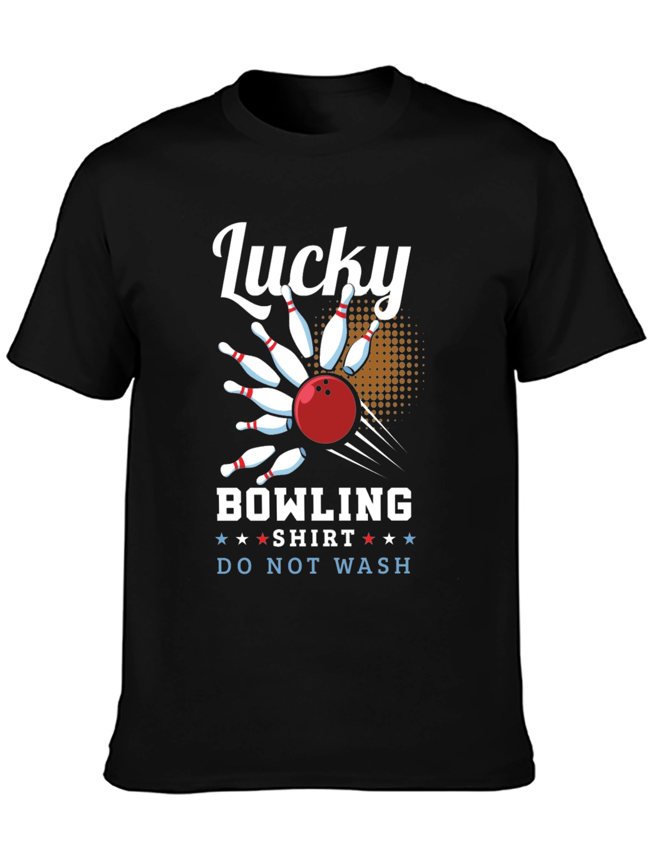 Lucky Bowling Shirt - Do Not Wash Funny Tee