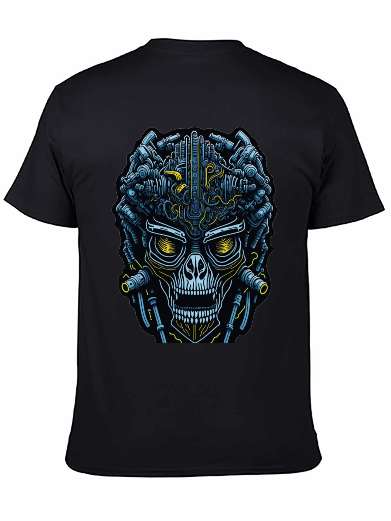 Steampunk Skull Graphic Tee - Bold & Unique Design