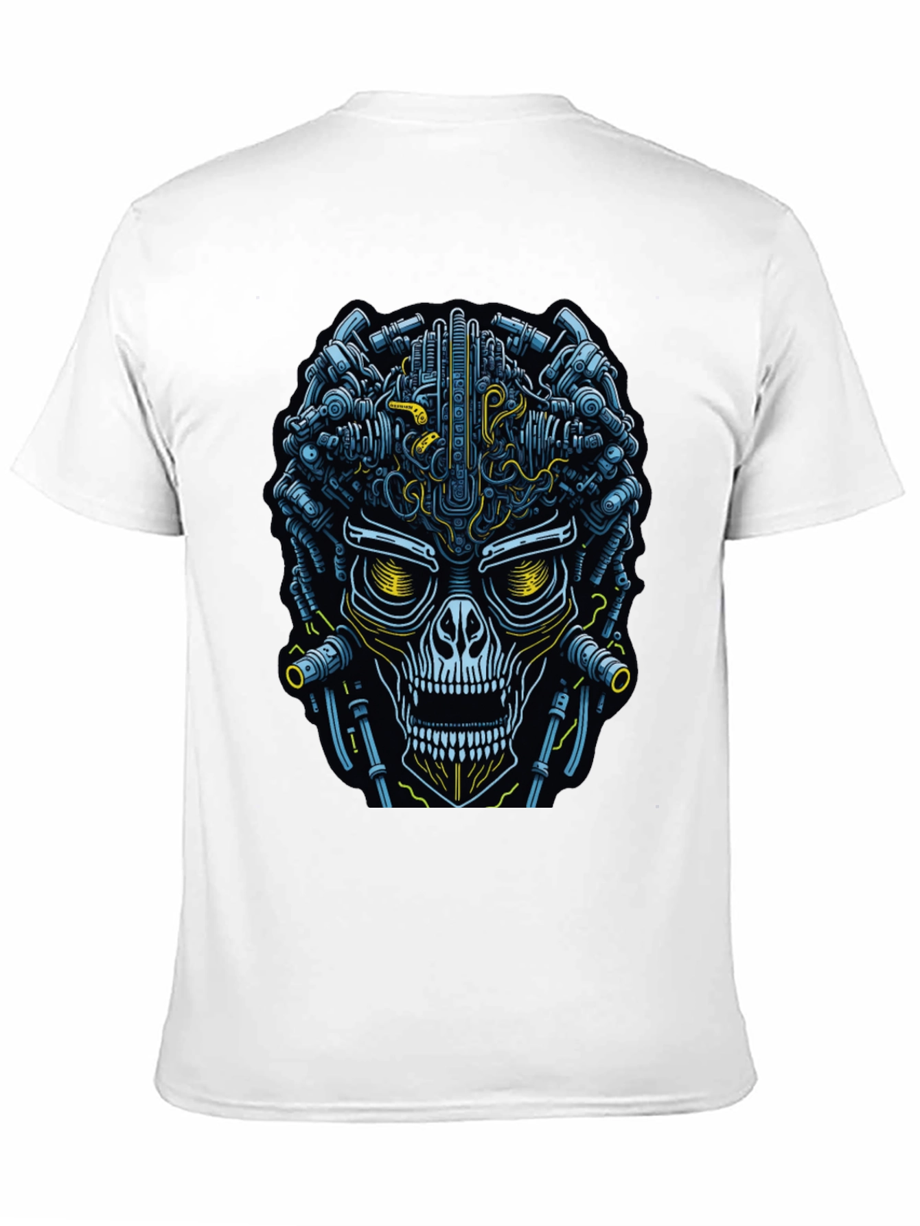 Steampunk Skull Graphic Tee - Bold & Unique Design