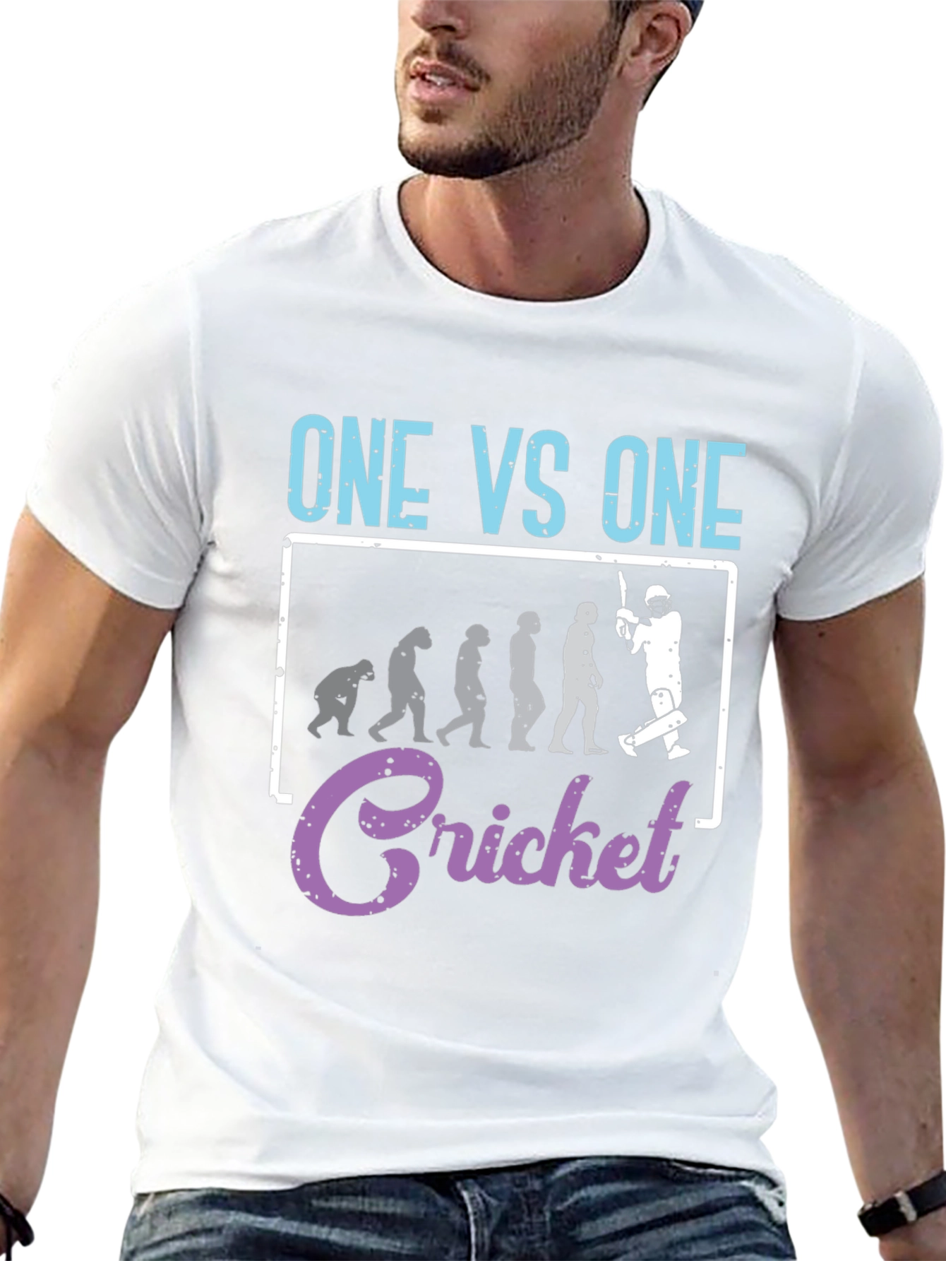One vs One Cricket Evolution T-Shirt