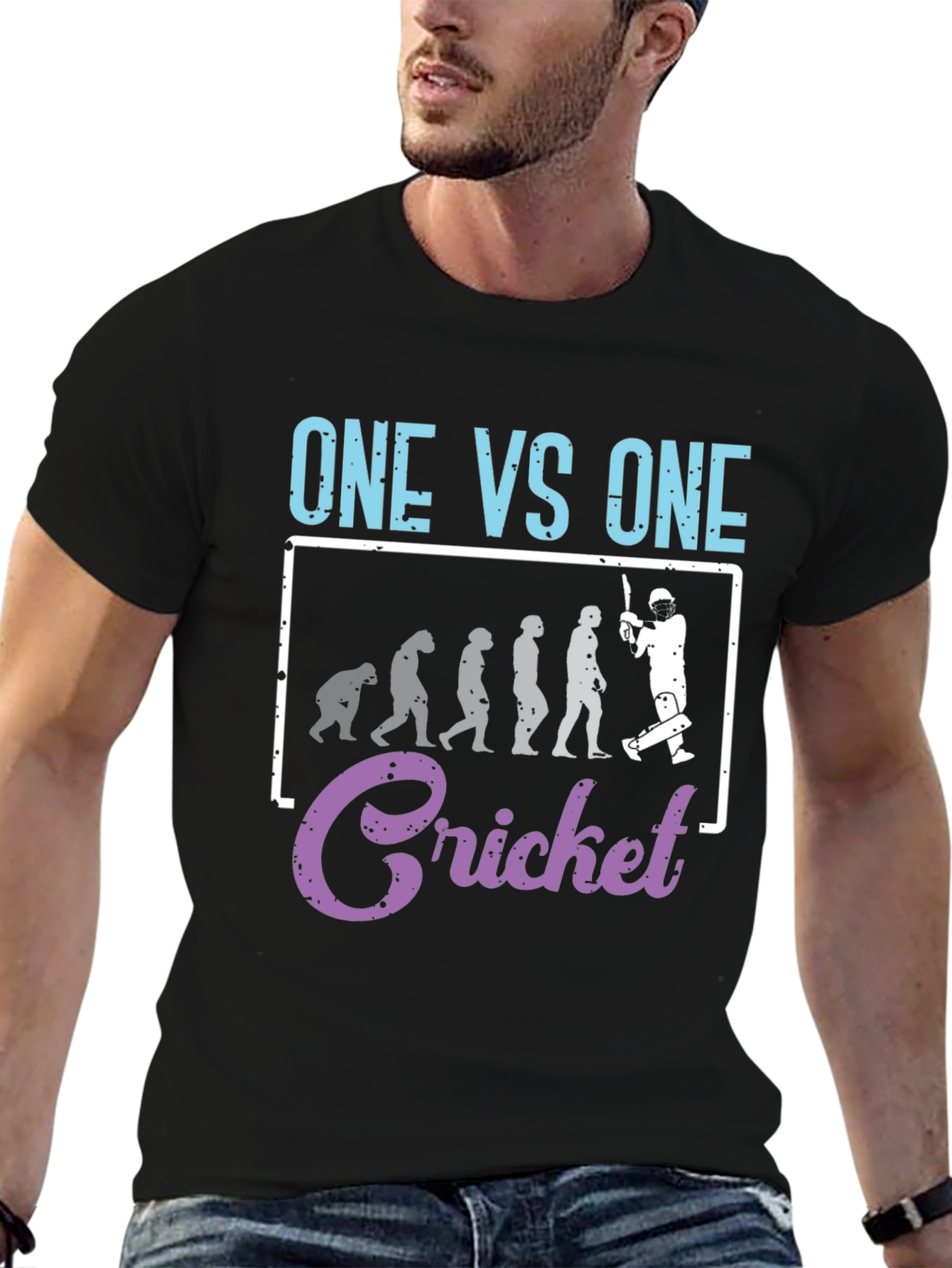 One vs One Cricket Evolution T-Shirt