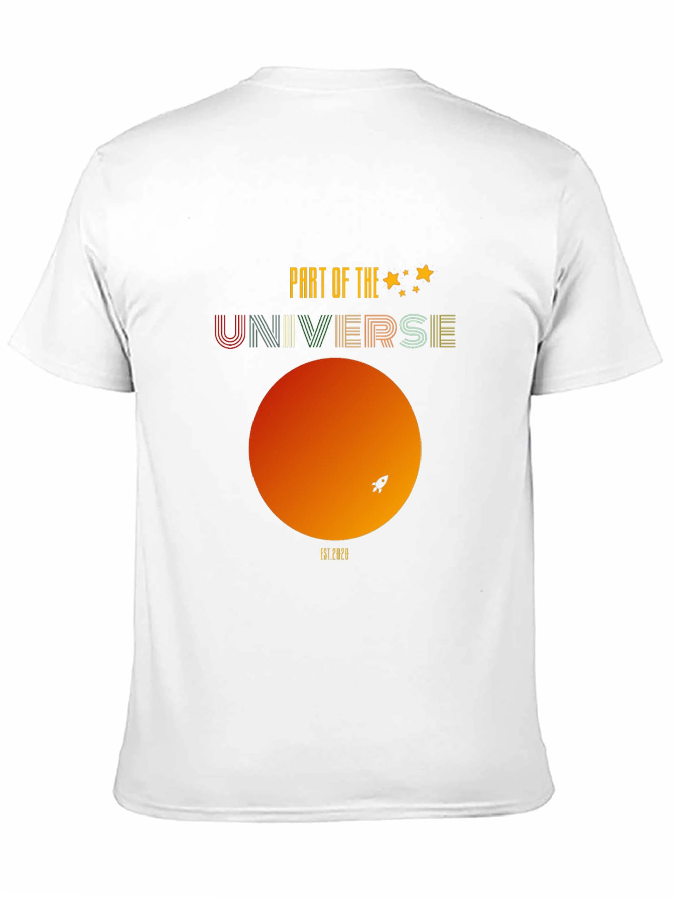 Universe Graphic Tee - Retro Space T-Shirt