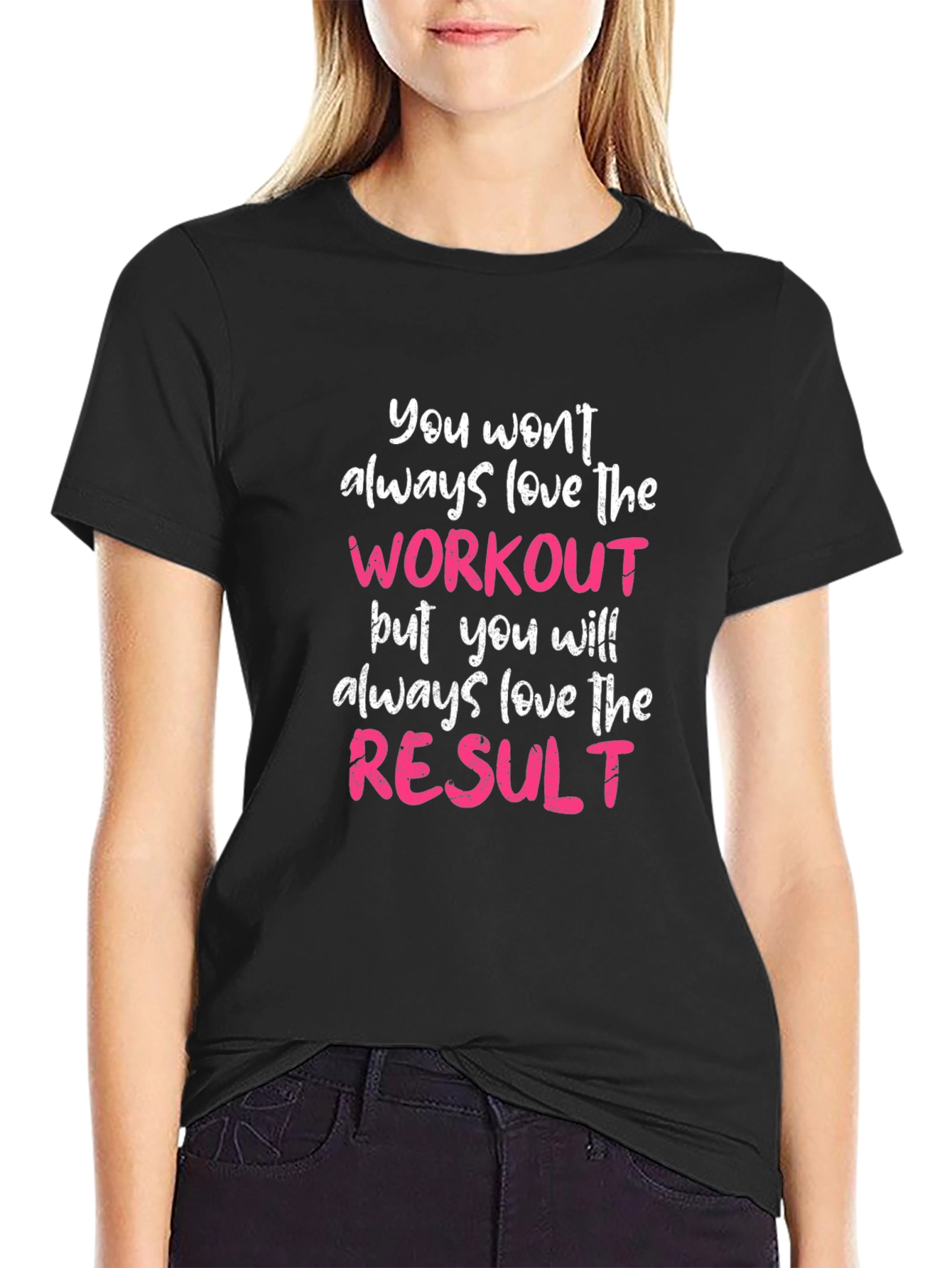 Workout Motivation T-Shirt - Love the Result