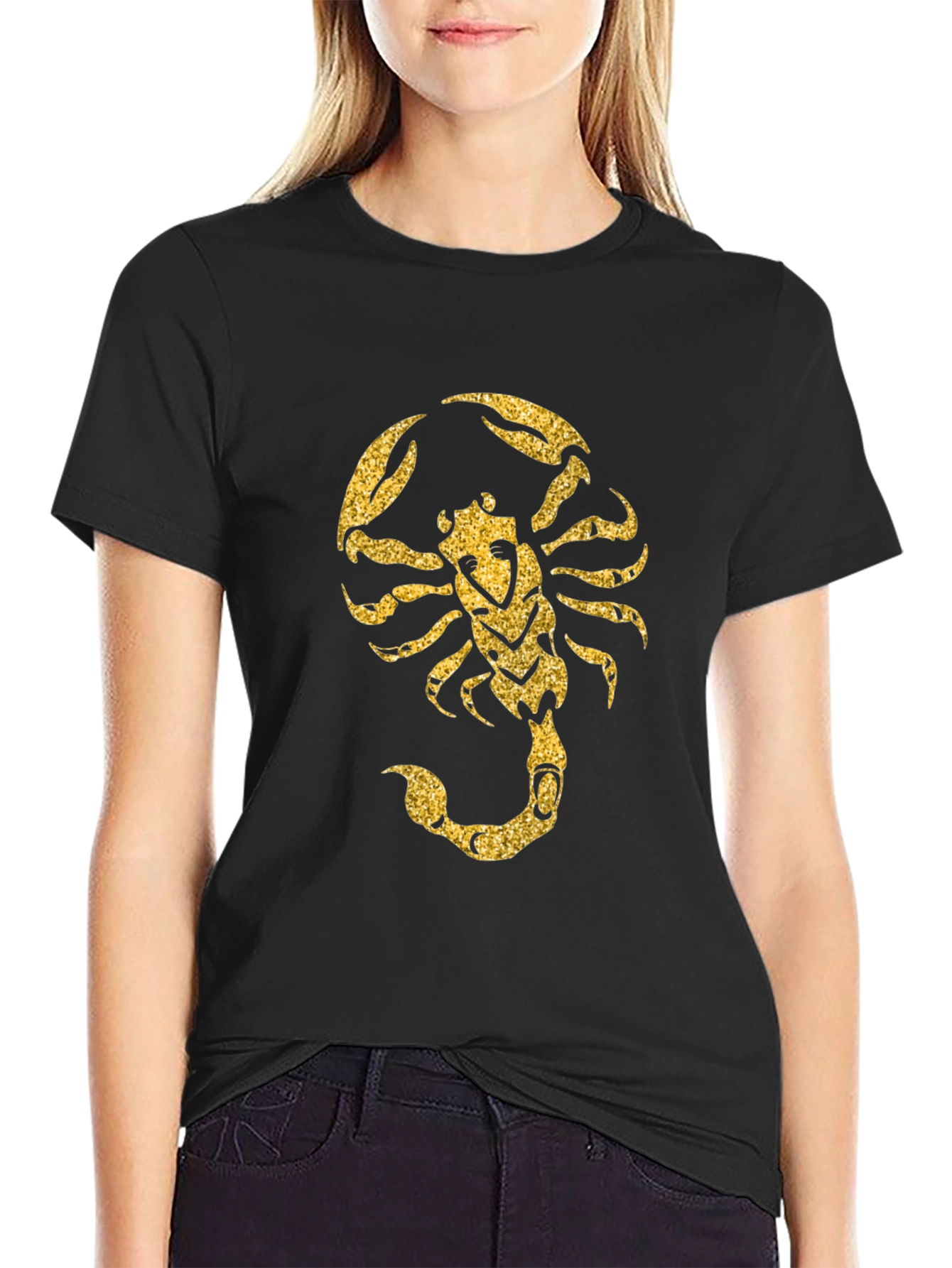 Scorpion Graphic T-Shirt - Black