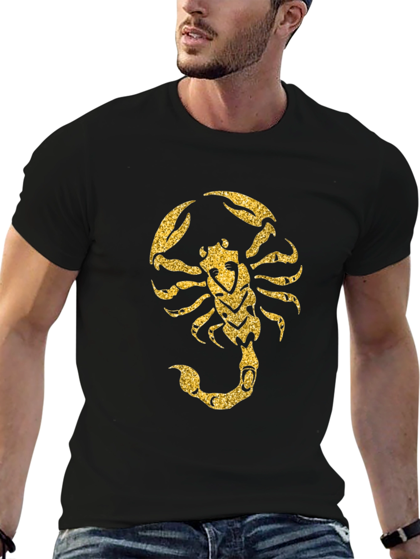 Scorpion Graphic T-Shirt - Black