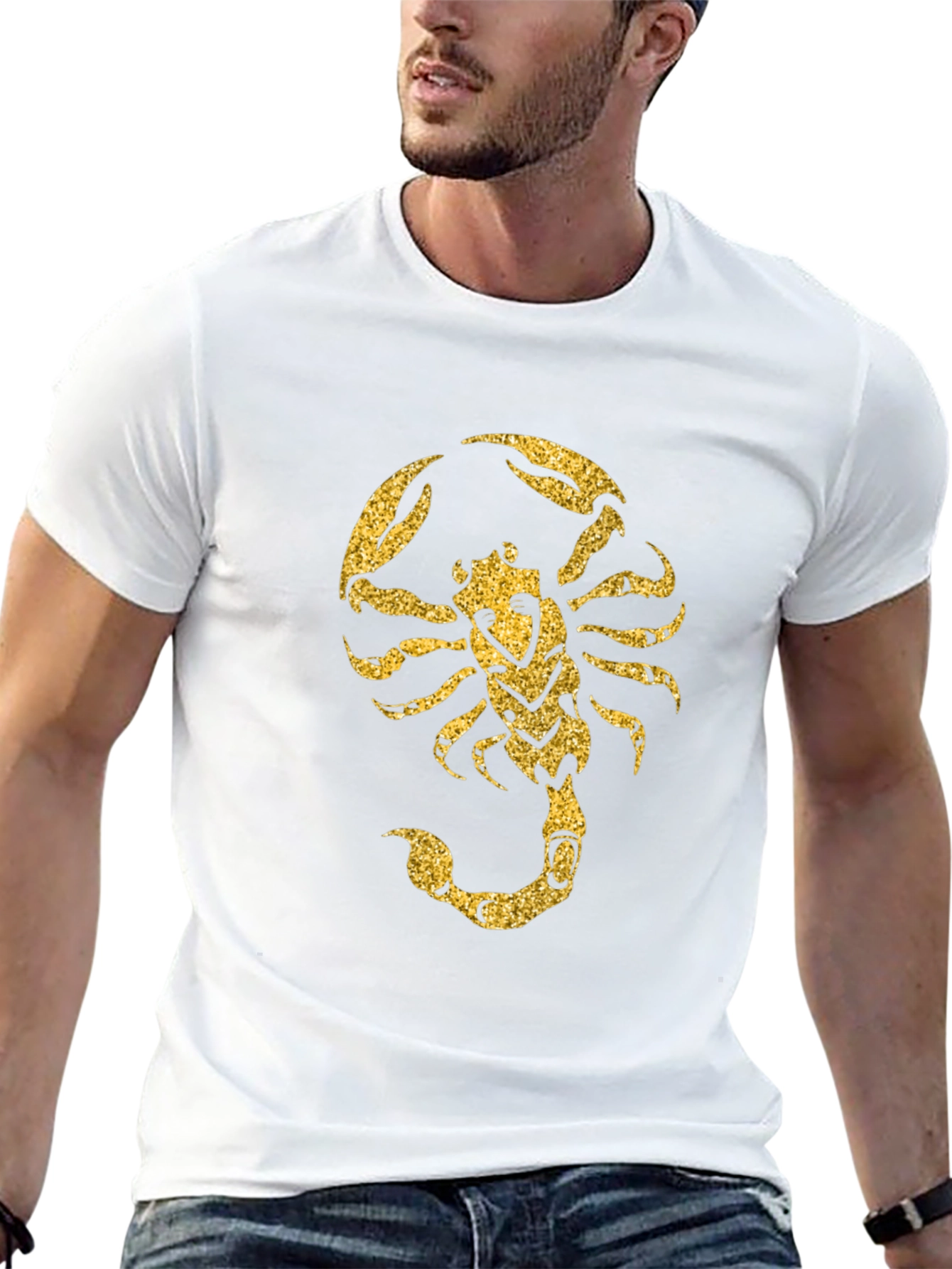 Scorpion Graphic T-Shirt - Black