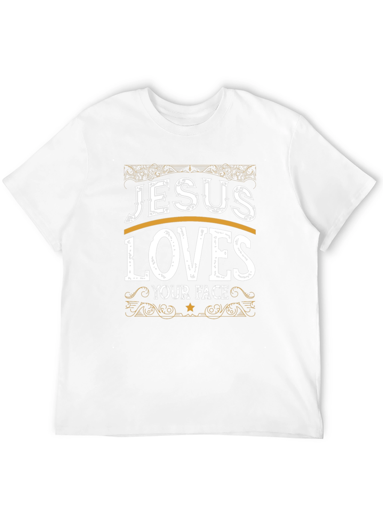 Jesus Loves Your Face Graphic Tee
