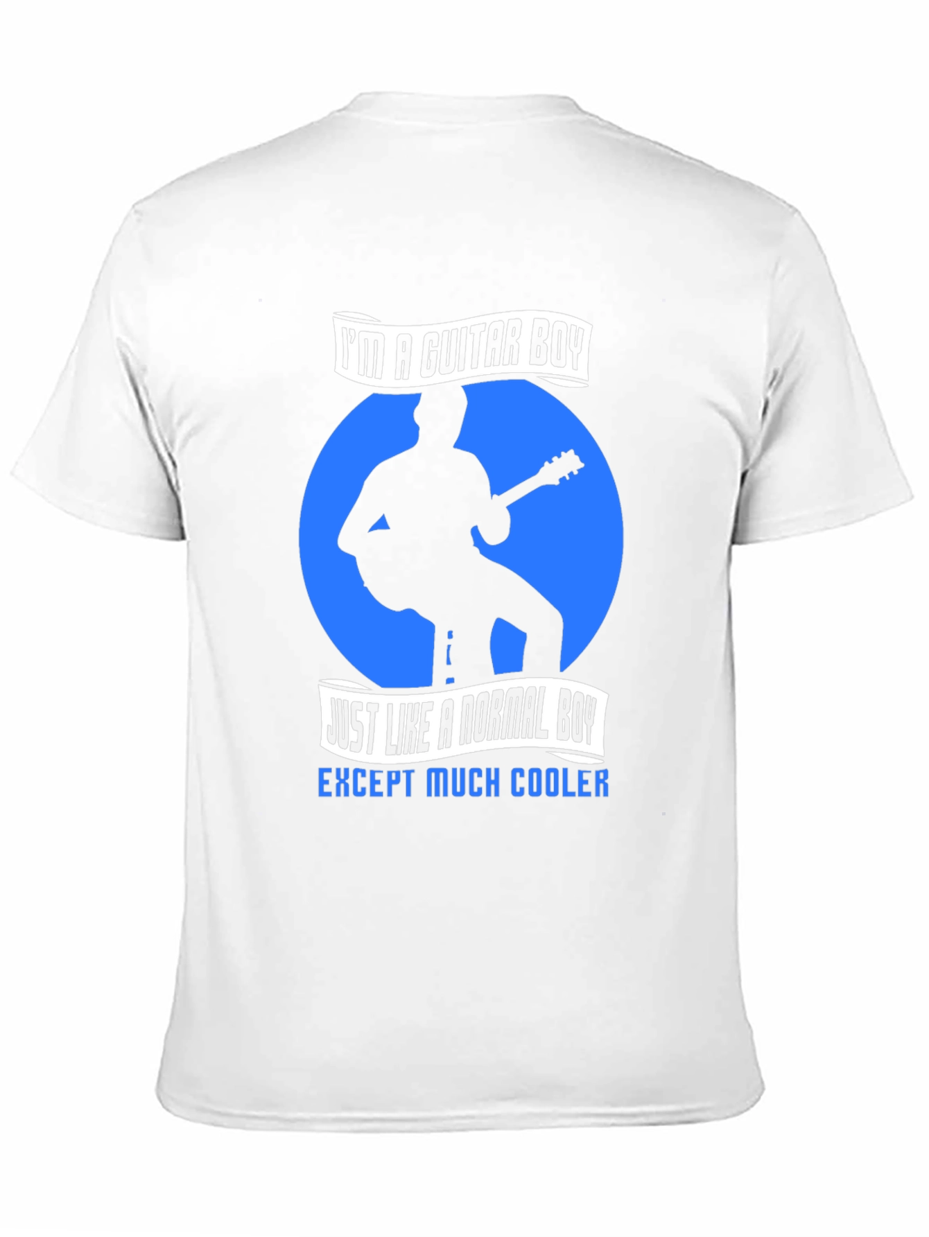 Guitar Boy Graphic Tee - Cool Musician T-Shirt