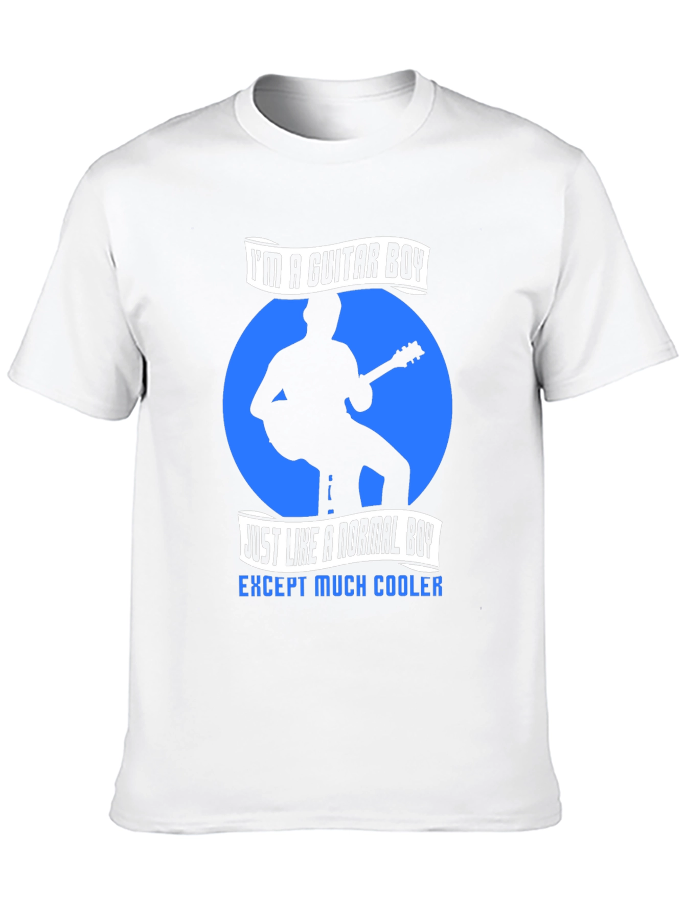 Guitar Boy Graphic Tee - Cool Musician T-Shirt