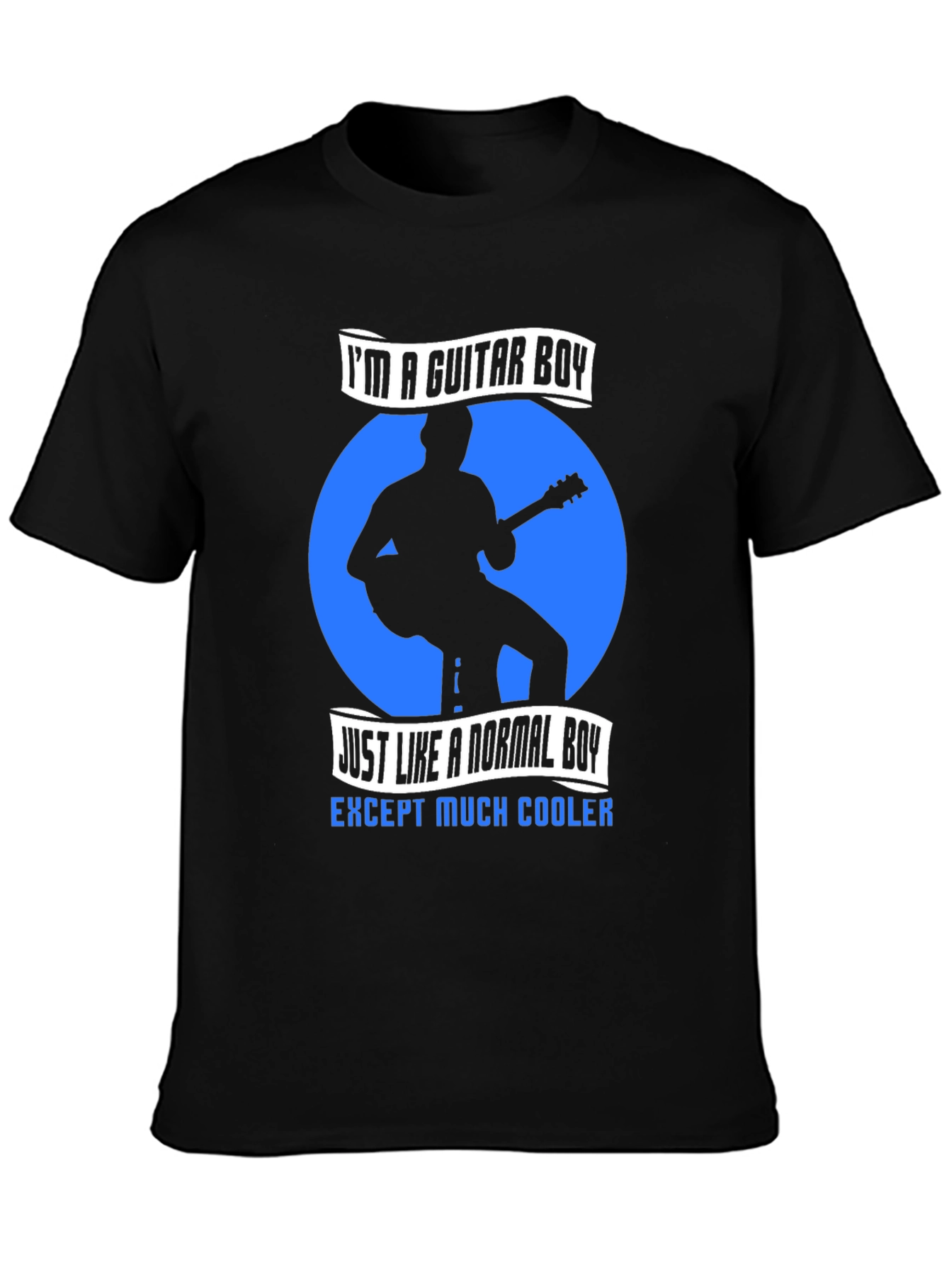 Guitar Boy Graphic Tee - Cool Musician T-Shirt