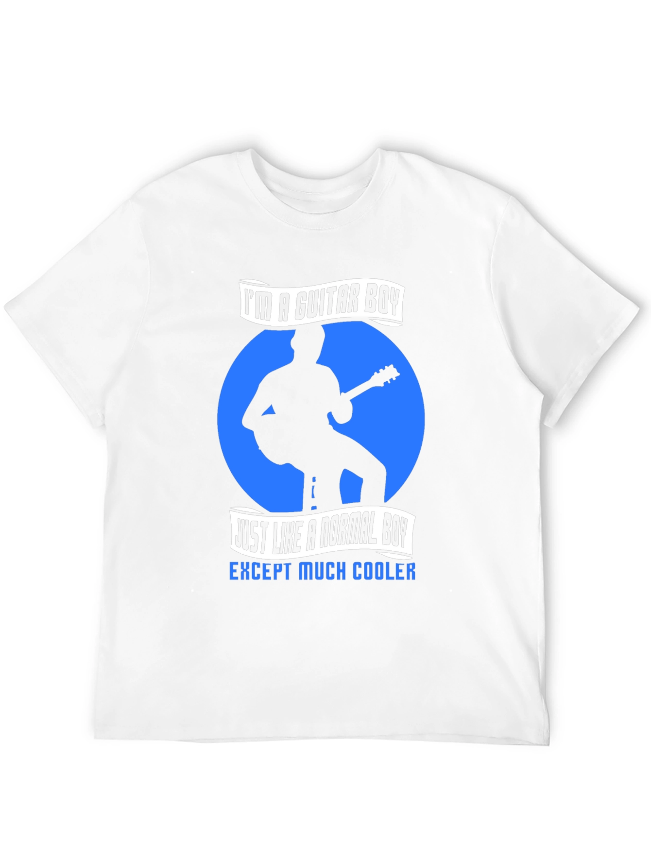 Guitar Boy Graphic Tee - Cool Musician T-Shirt