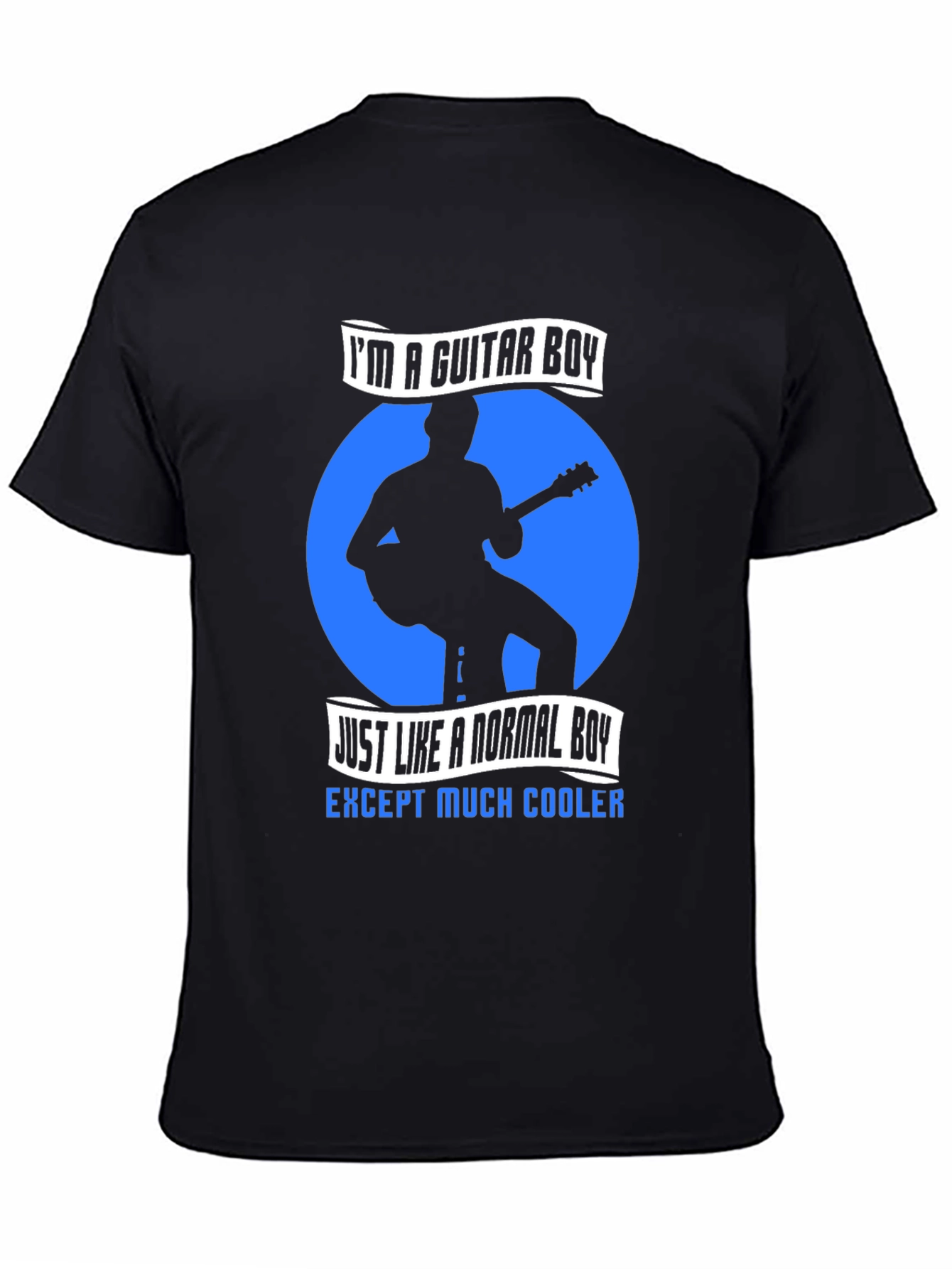 Guitar Boy Graphic Tee - Cool Musician T-Shirt